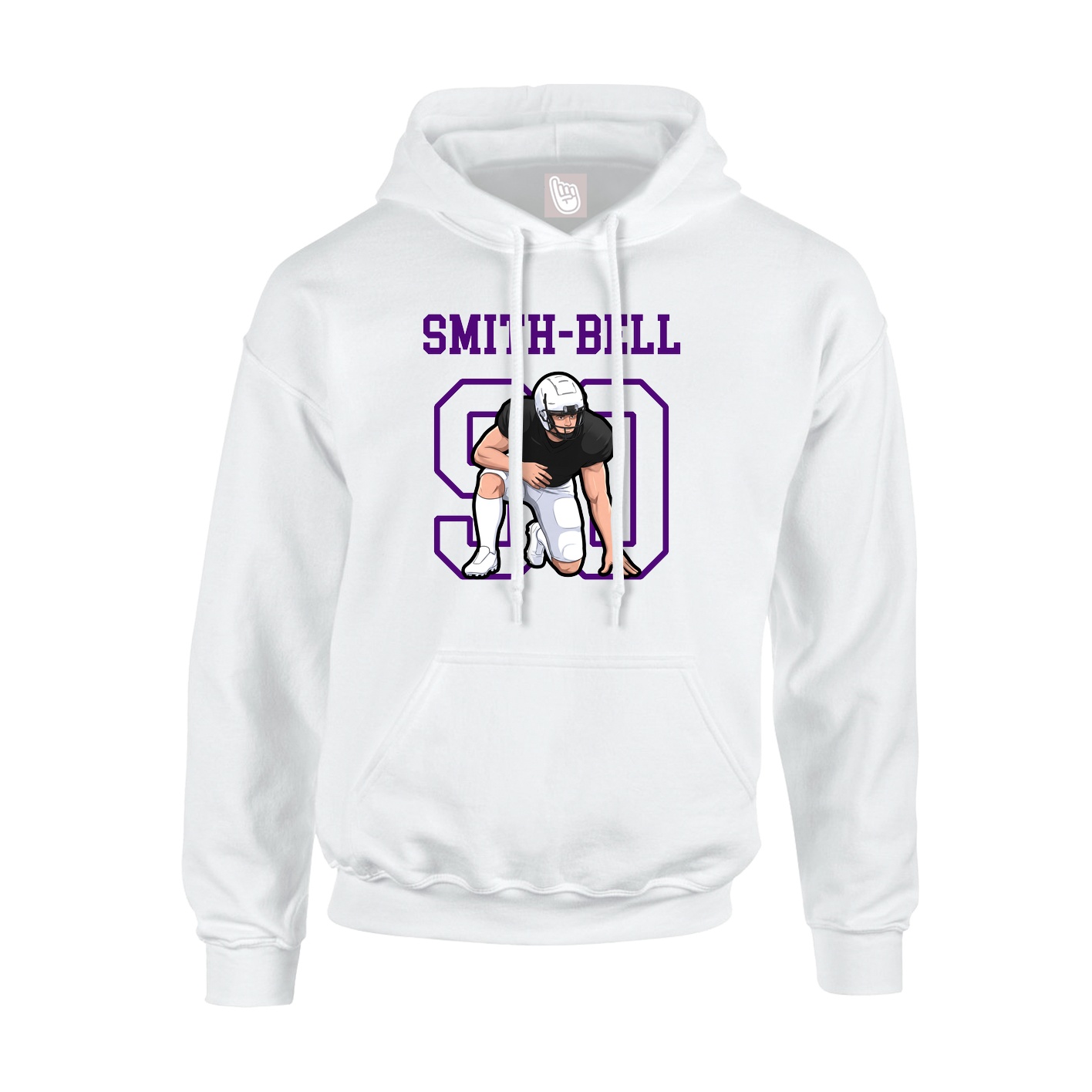 Youth Hoodie — Shirsey in White