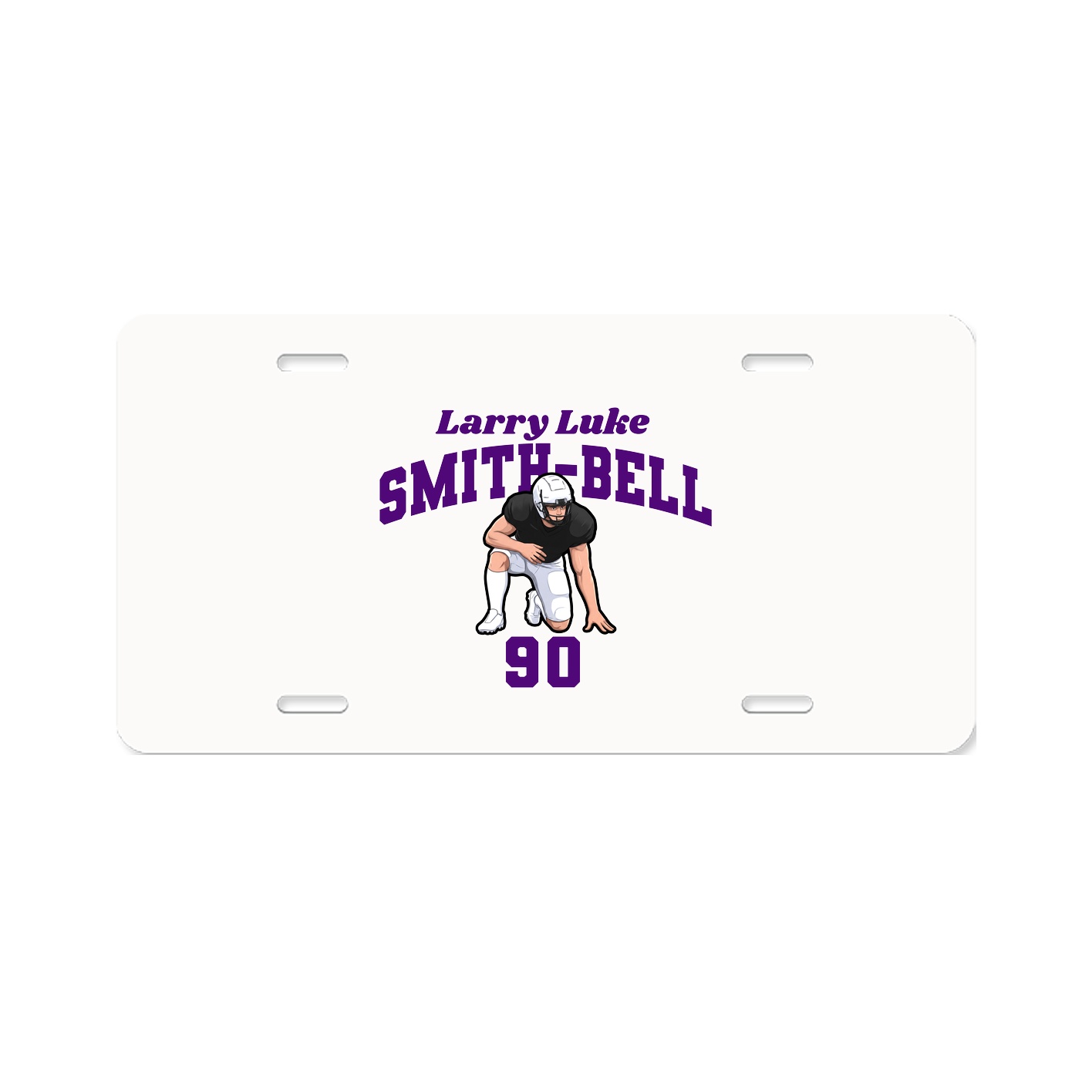 License Plate — Signature Arch in Classic
