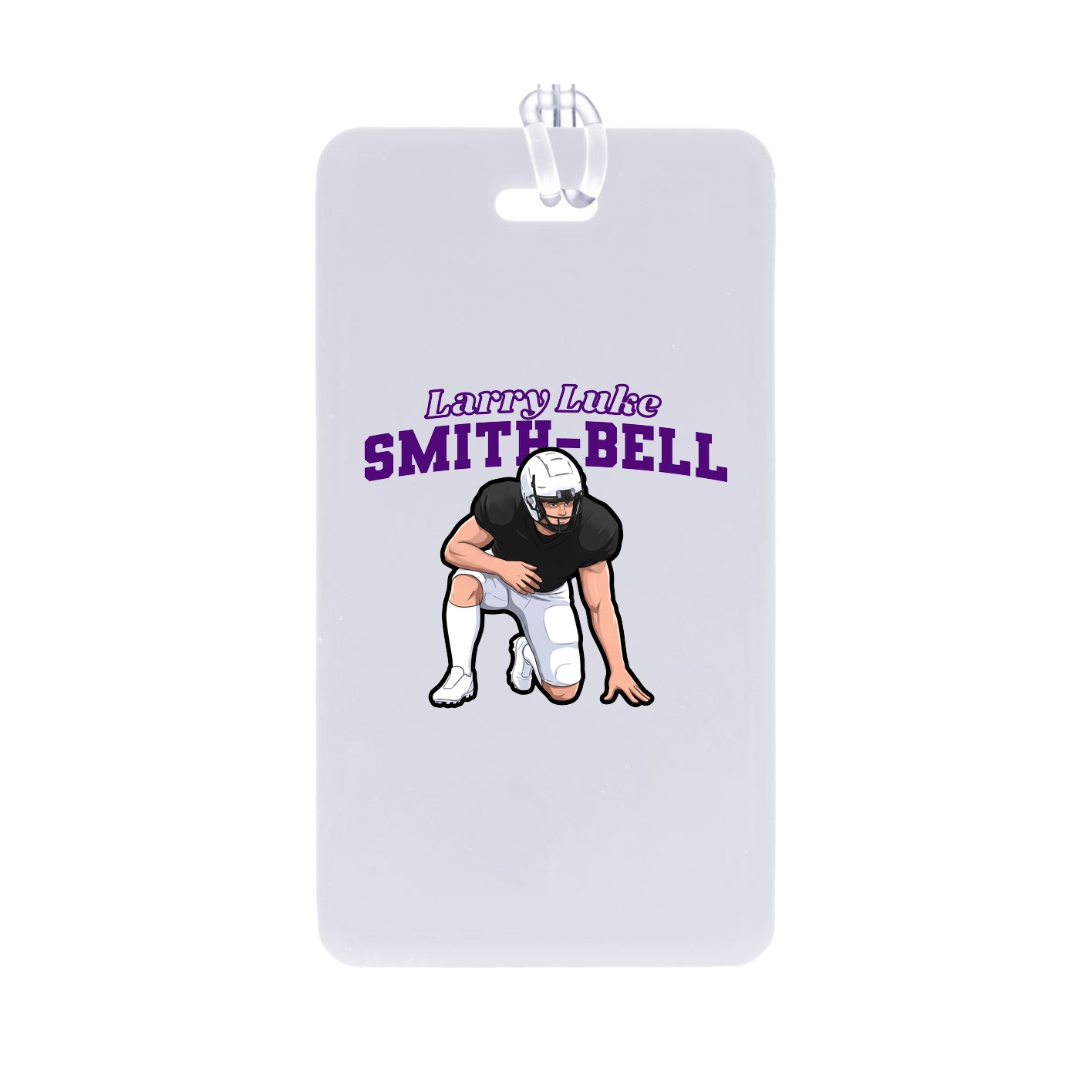 Bag Tag — Name Arch in Classic