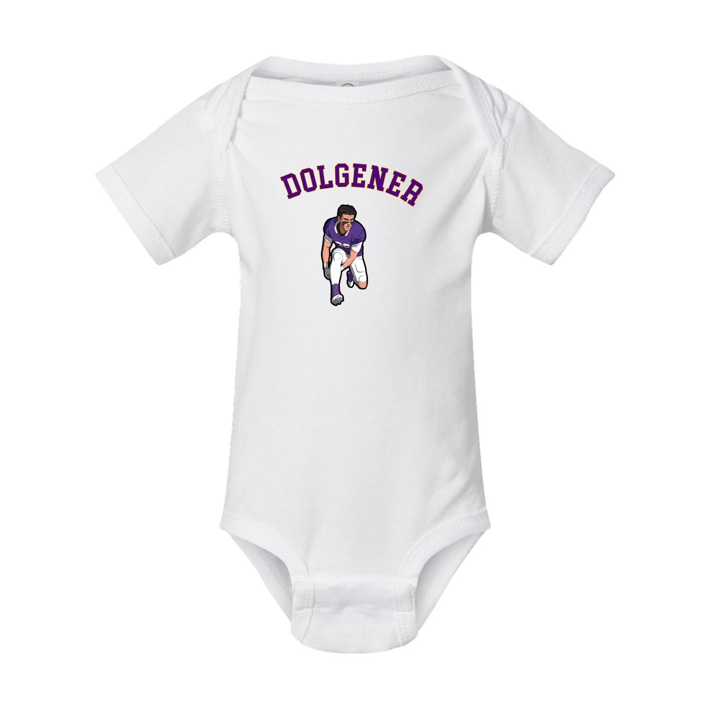 Baby Onesie — Shirsey Arch in White