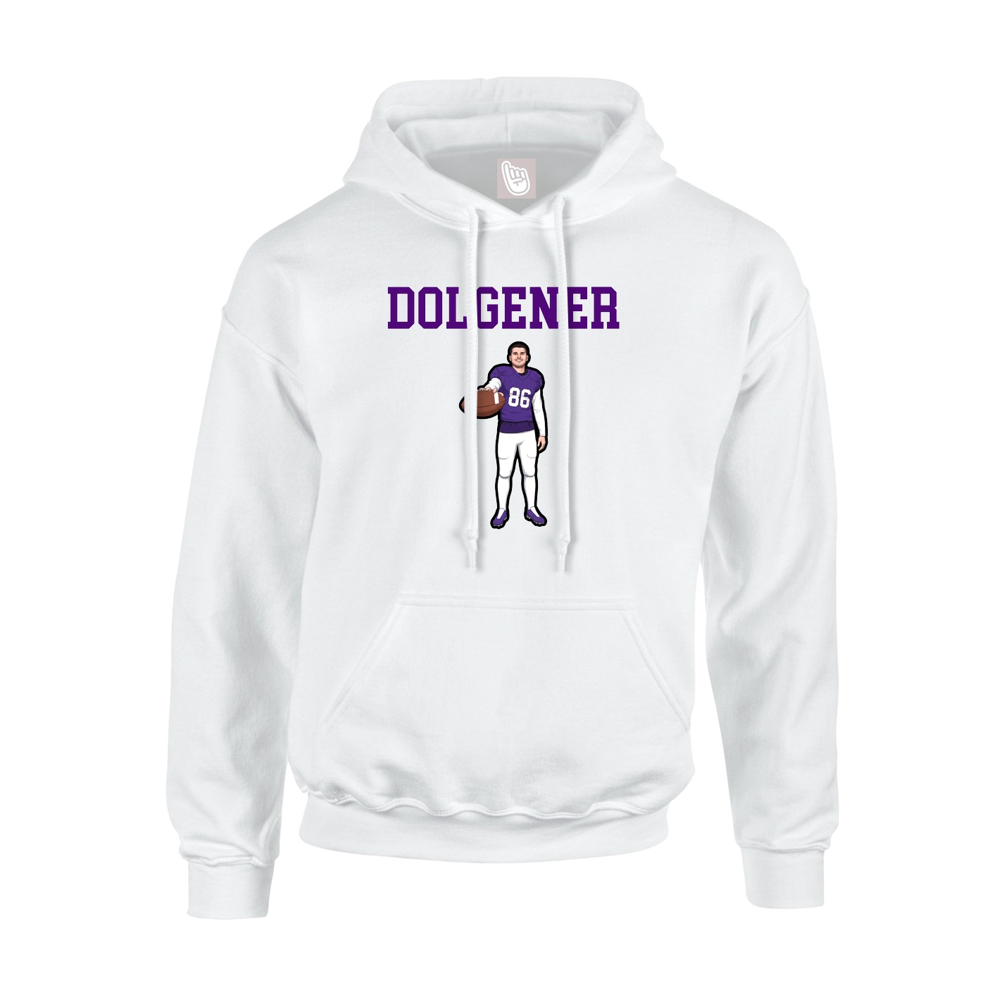 Youth Hoodie — Shirsey in White