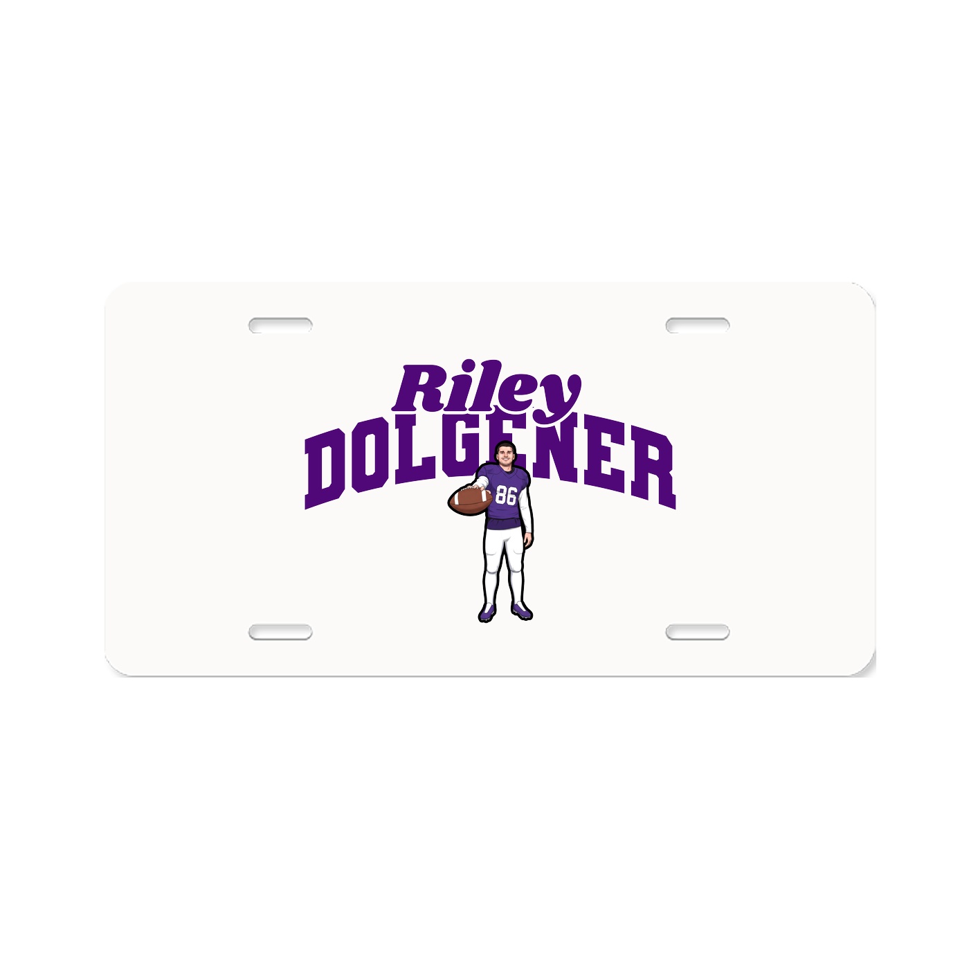 License Plate — Signature Arch in Classic