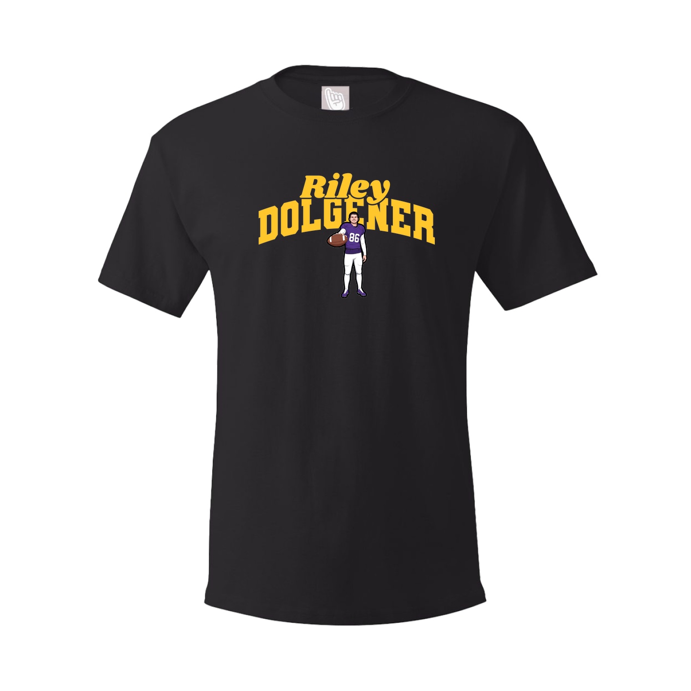 Tee — Signature Arch in Black