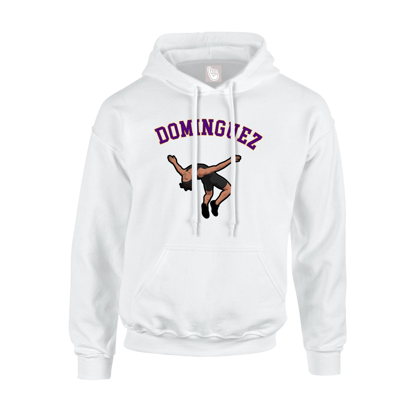 Youth Hoodie — Shirsey Arch in White