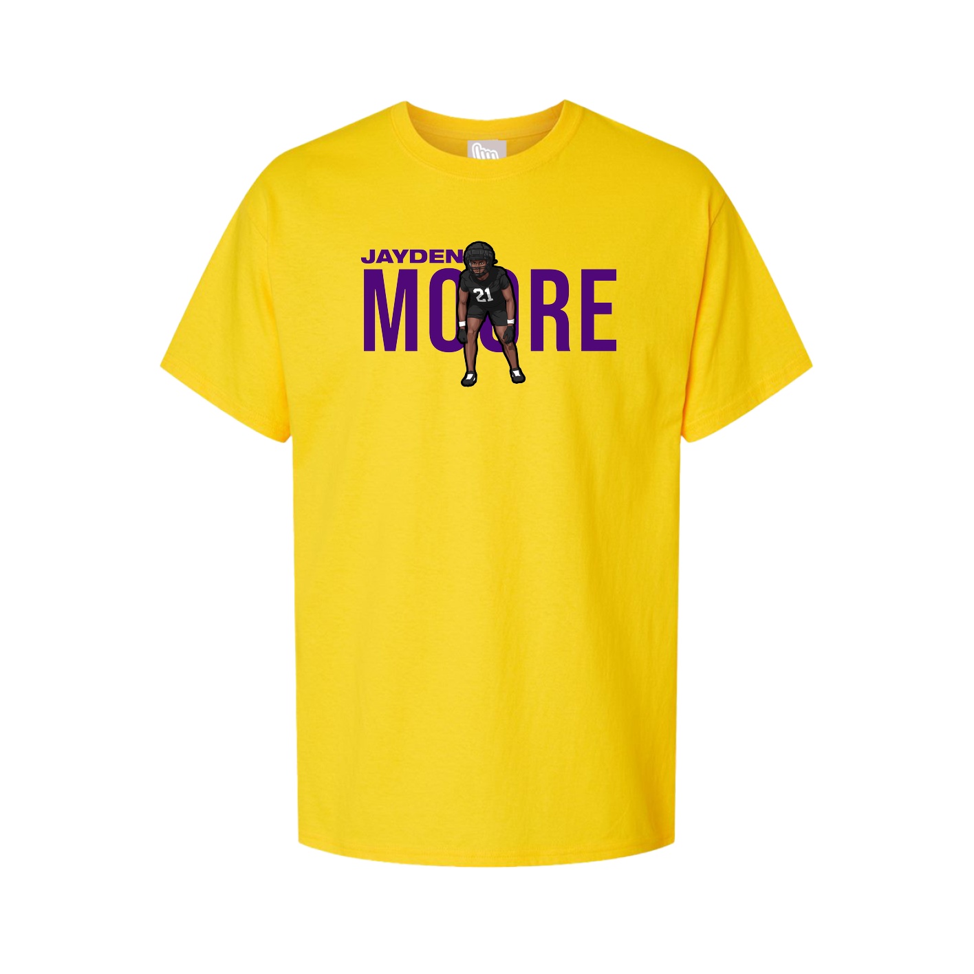 Tee — Player Name in Gold