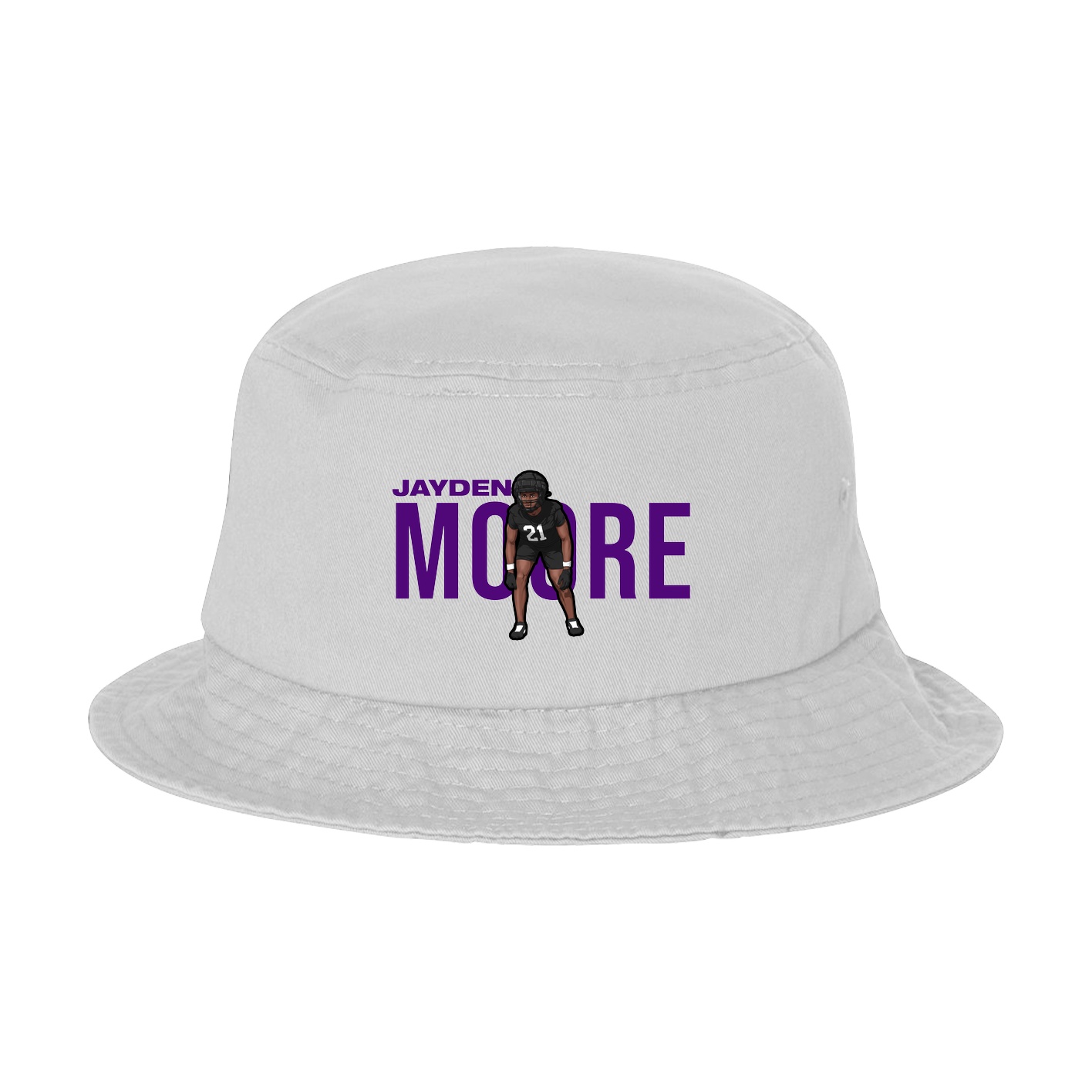 Bucket Cap — Player Name in White
