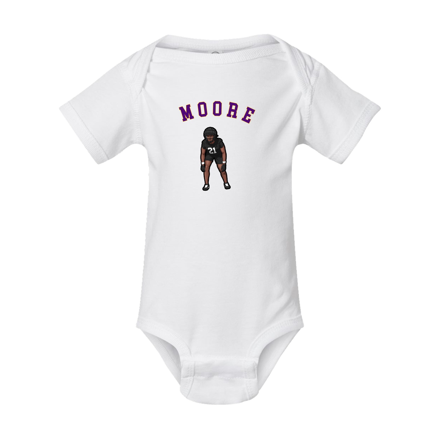 Baby Onesie — Shirsey Arch in White