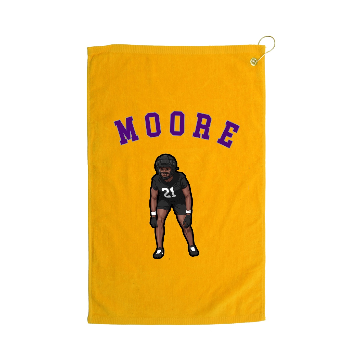 Golf Towel — Shirsey Arch in Gold