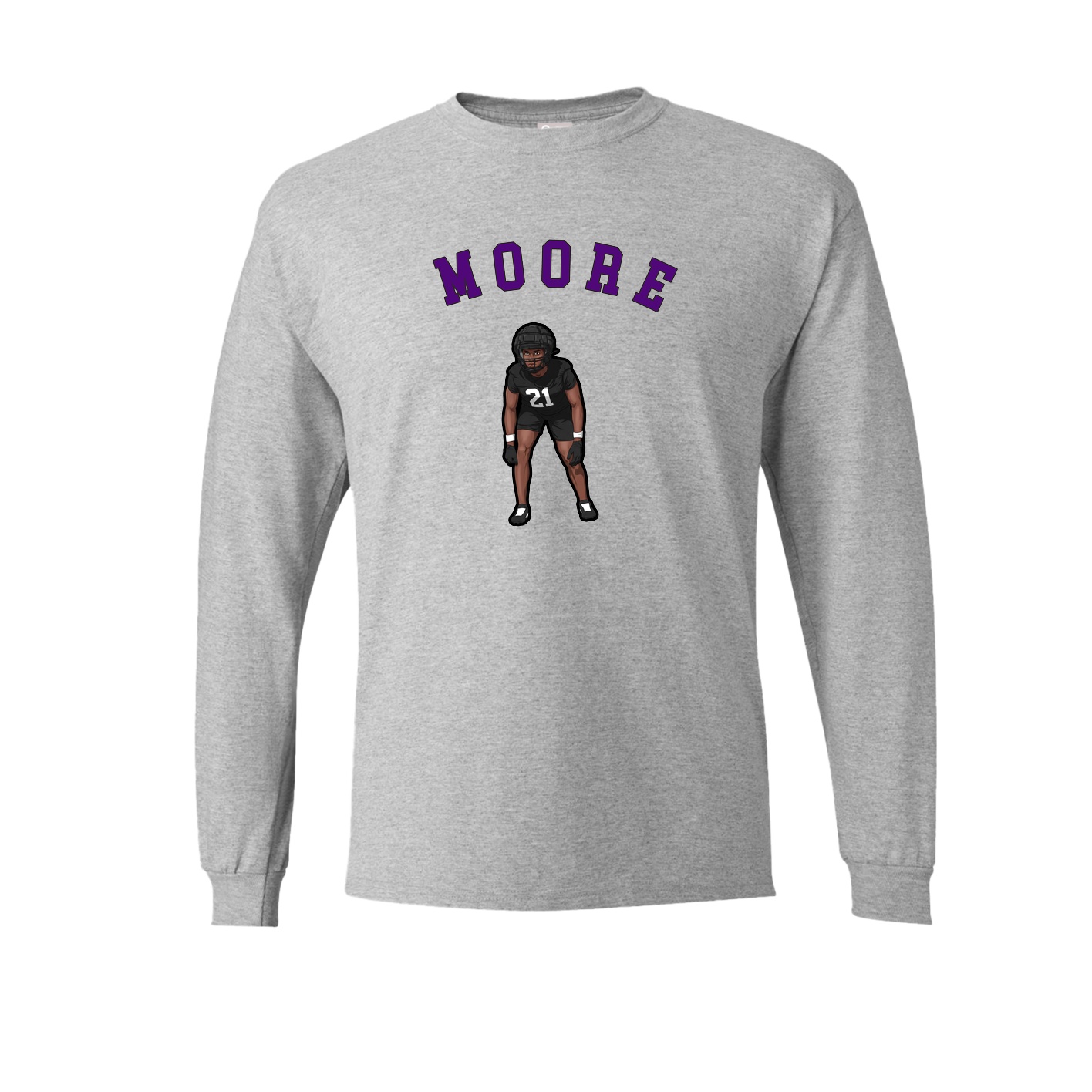 Long Sleeve Tee — Shirsey Arch in Grey