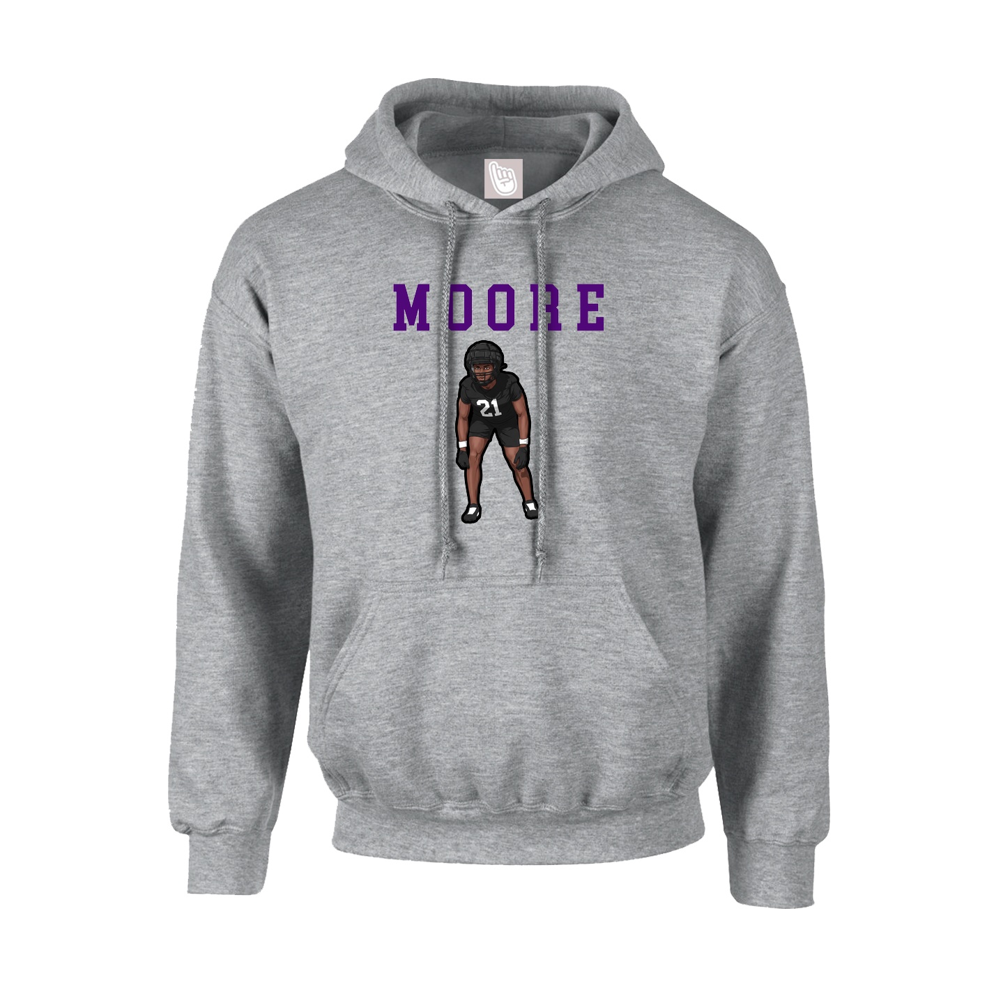 Hoodie — Shirsey in Grey
