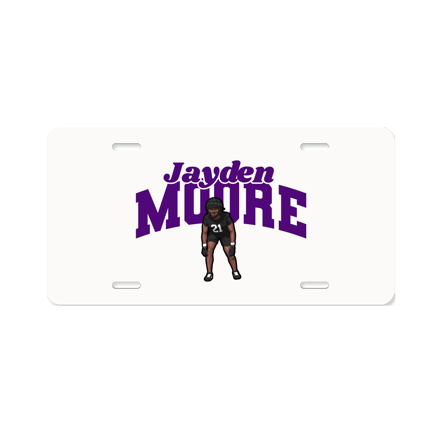 License Plate — Signature Arch in Classic