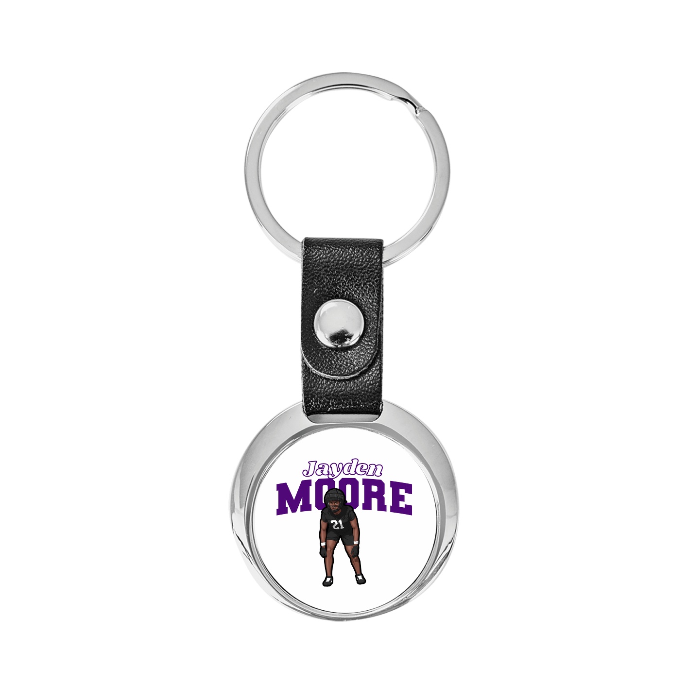 Key Chain — Name Arch in Classic