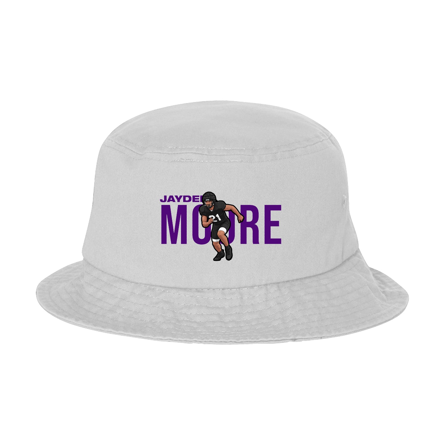 Bucket Cap — Player Name in White