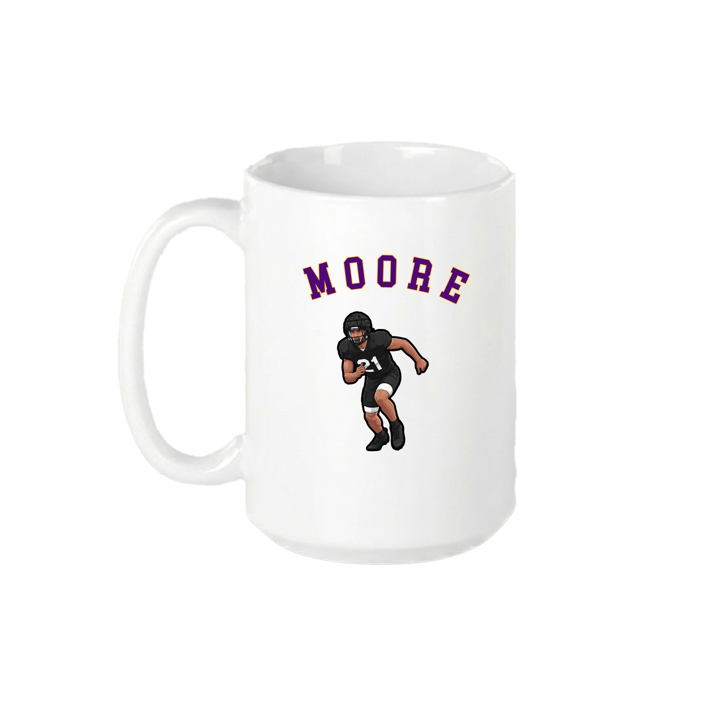 15oz Coffee Mug — Shirsey Arch in White