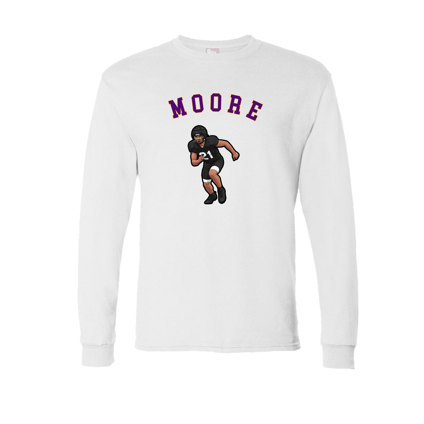 Long Sleeve Tee — Shirsey Arch in White