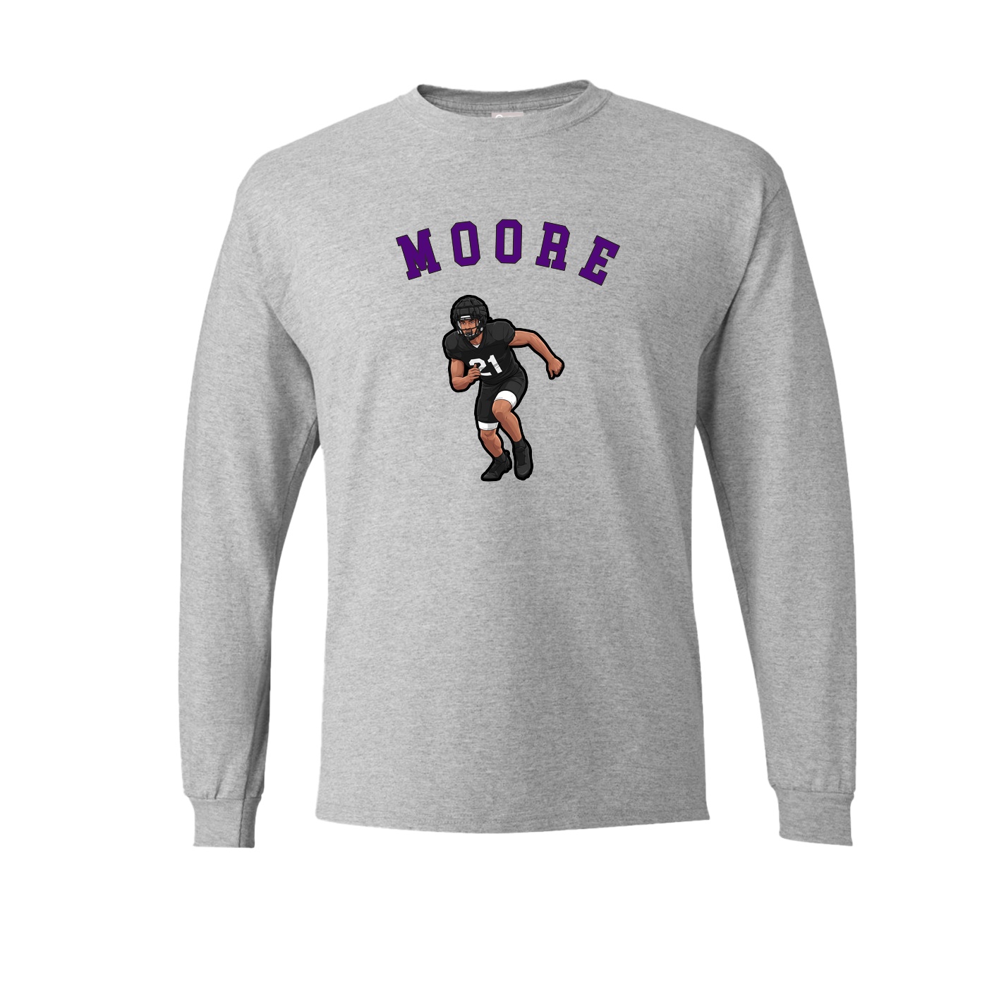 Long Sleeve Tee — Shirsey Arch in Grey