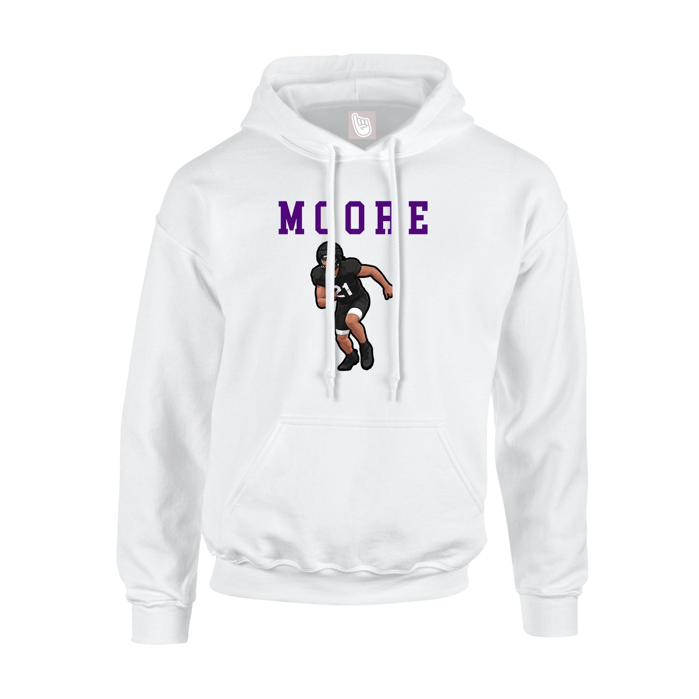 Youth Hoodie — Shirsey in White