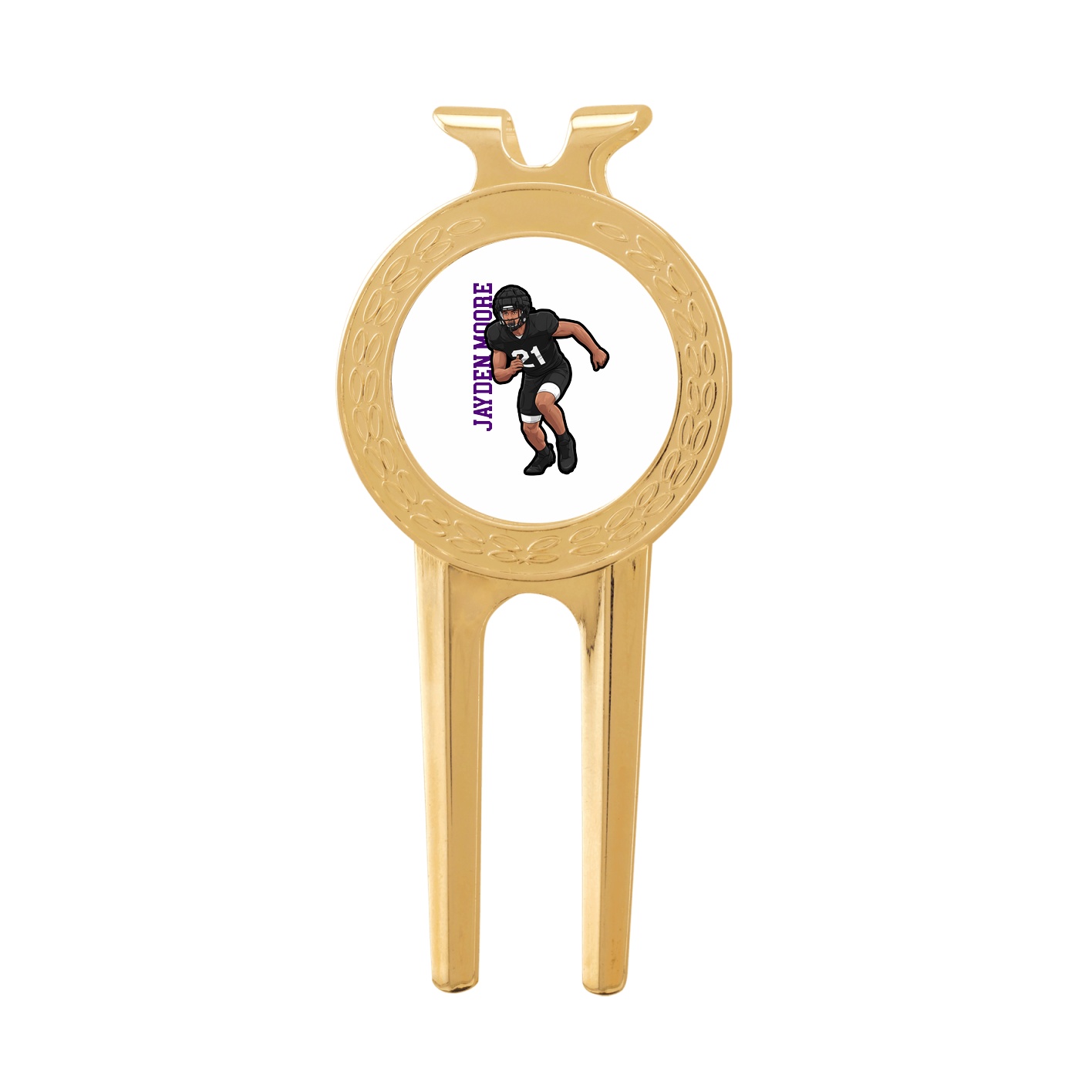 Divot Tool with Ball Marker — Name Vertical in Classic