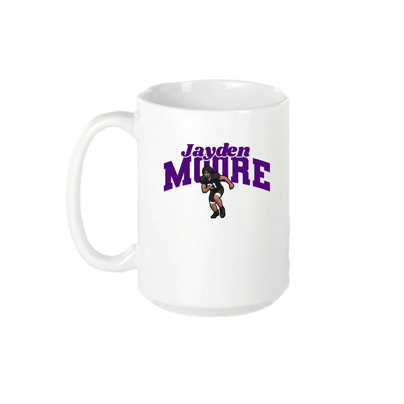 15oz Coffee Mug — Signature Arch in White