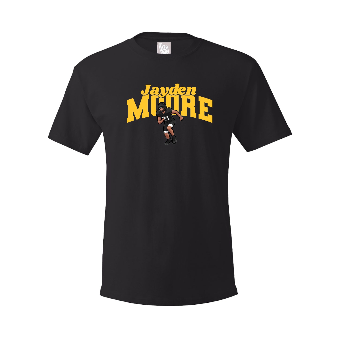 Tee — Signature Arch in Black