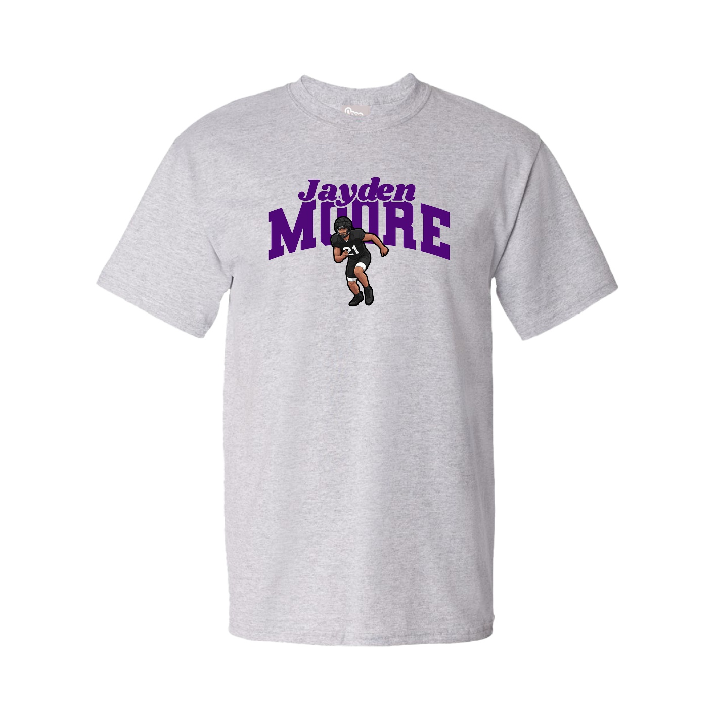 Youth Tee — Signature Arch in Grey