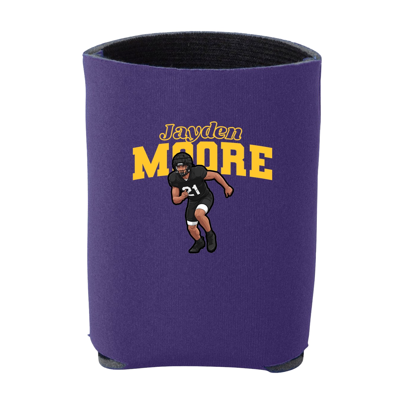 Can Holder — Name Arch in Purple