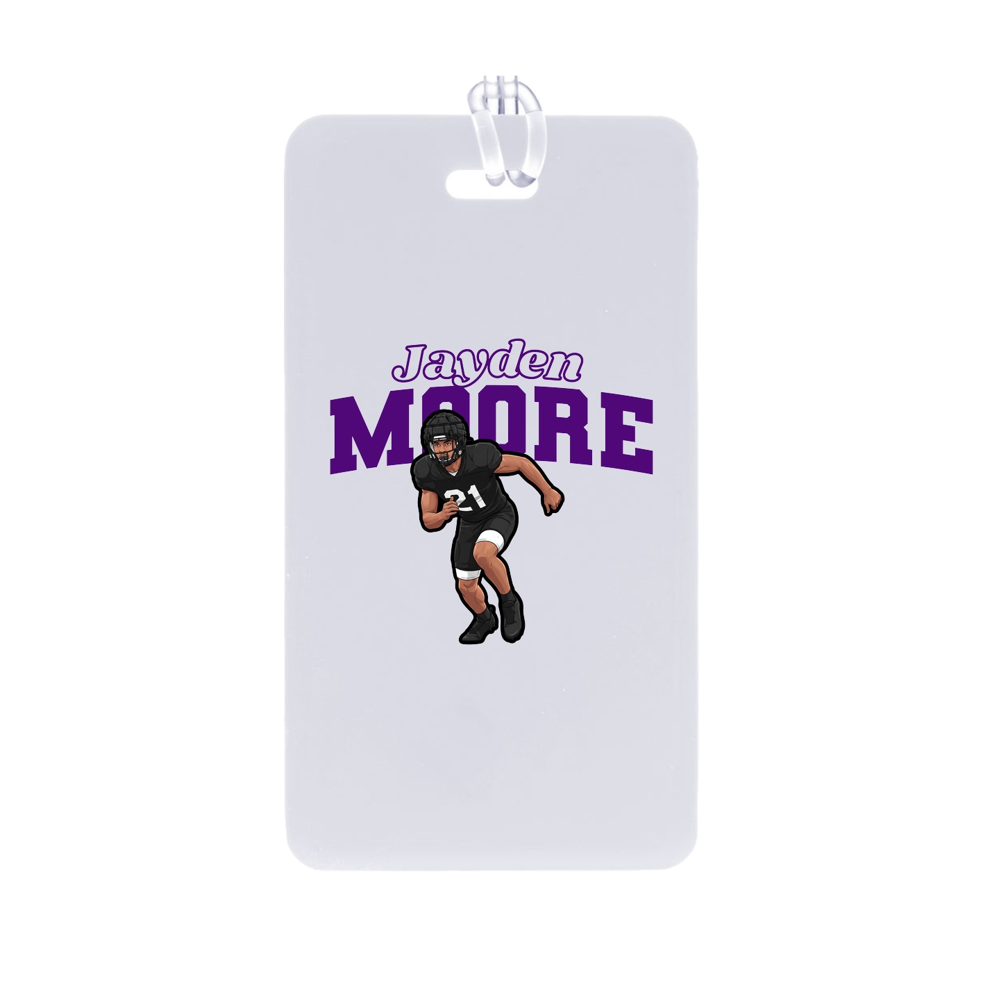 Bag Tag — Name Arch in Classic