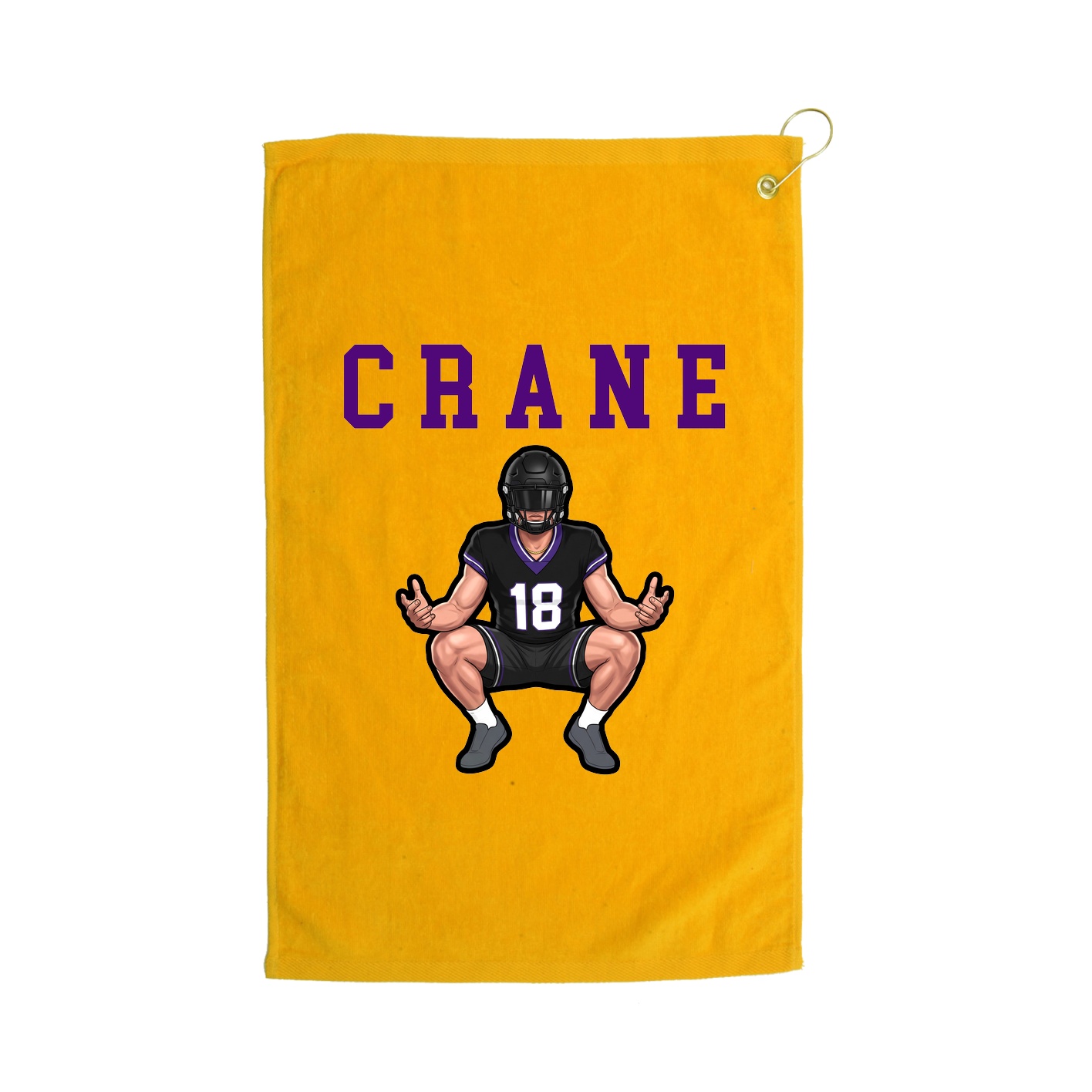 Golf Towel — Shirsey in Gold