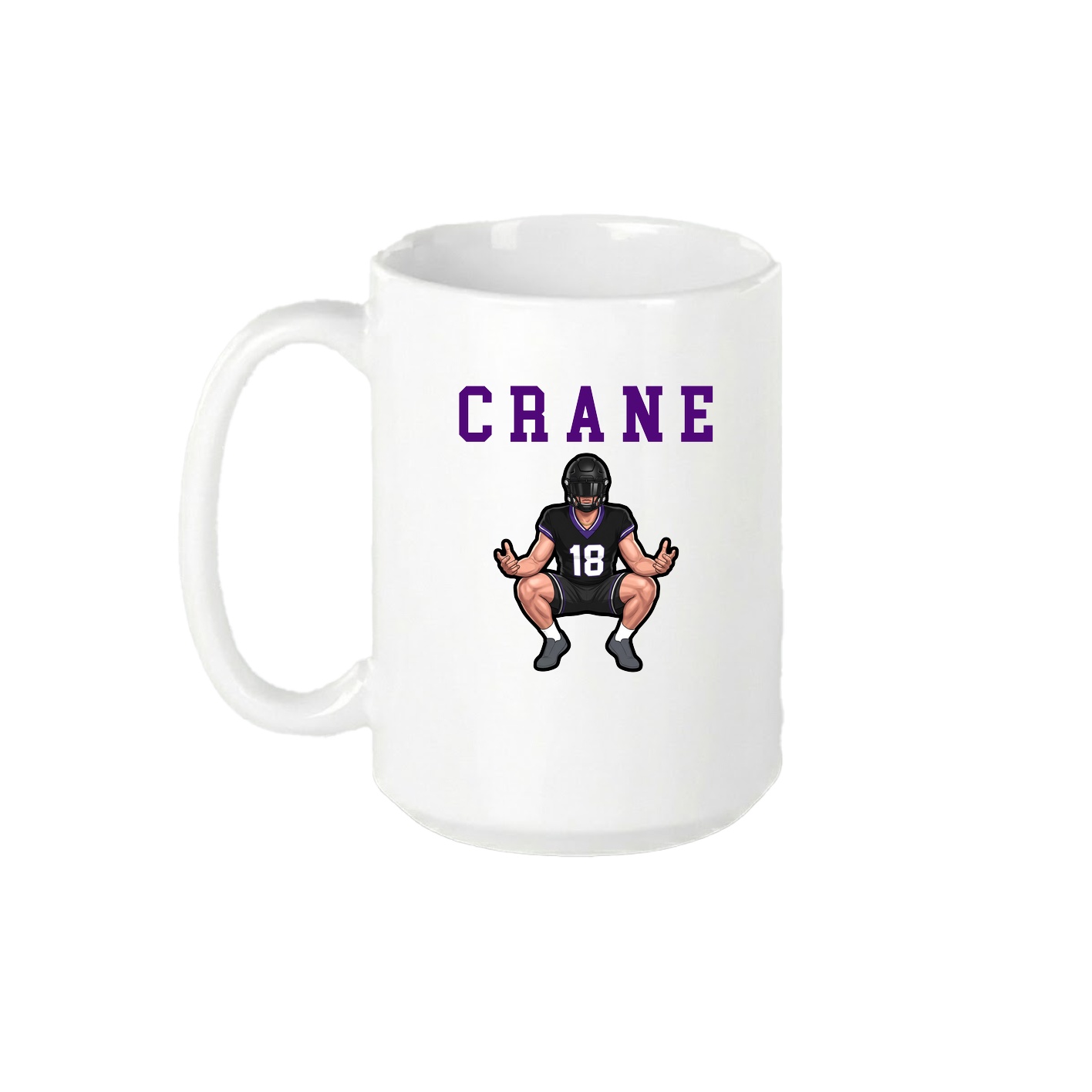 15oz Coffee Mug — Shirsey in White