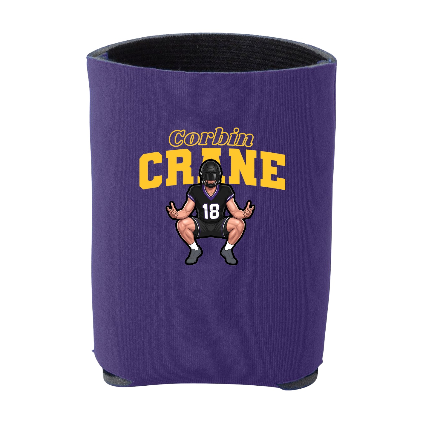 Can Holder — Name Arch in Purple