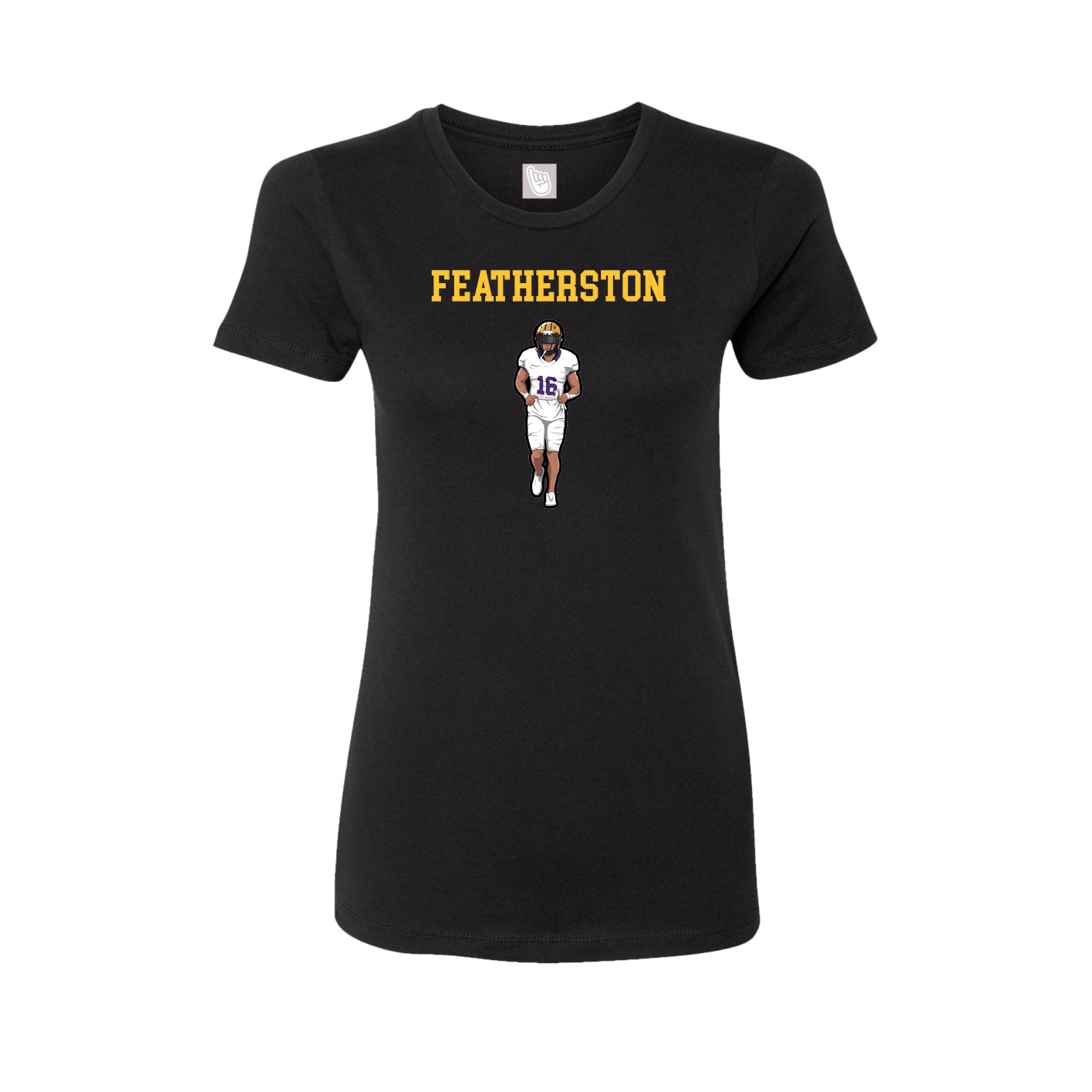 Fitted Women's Tee — Shirsey in Black