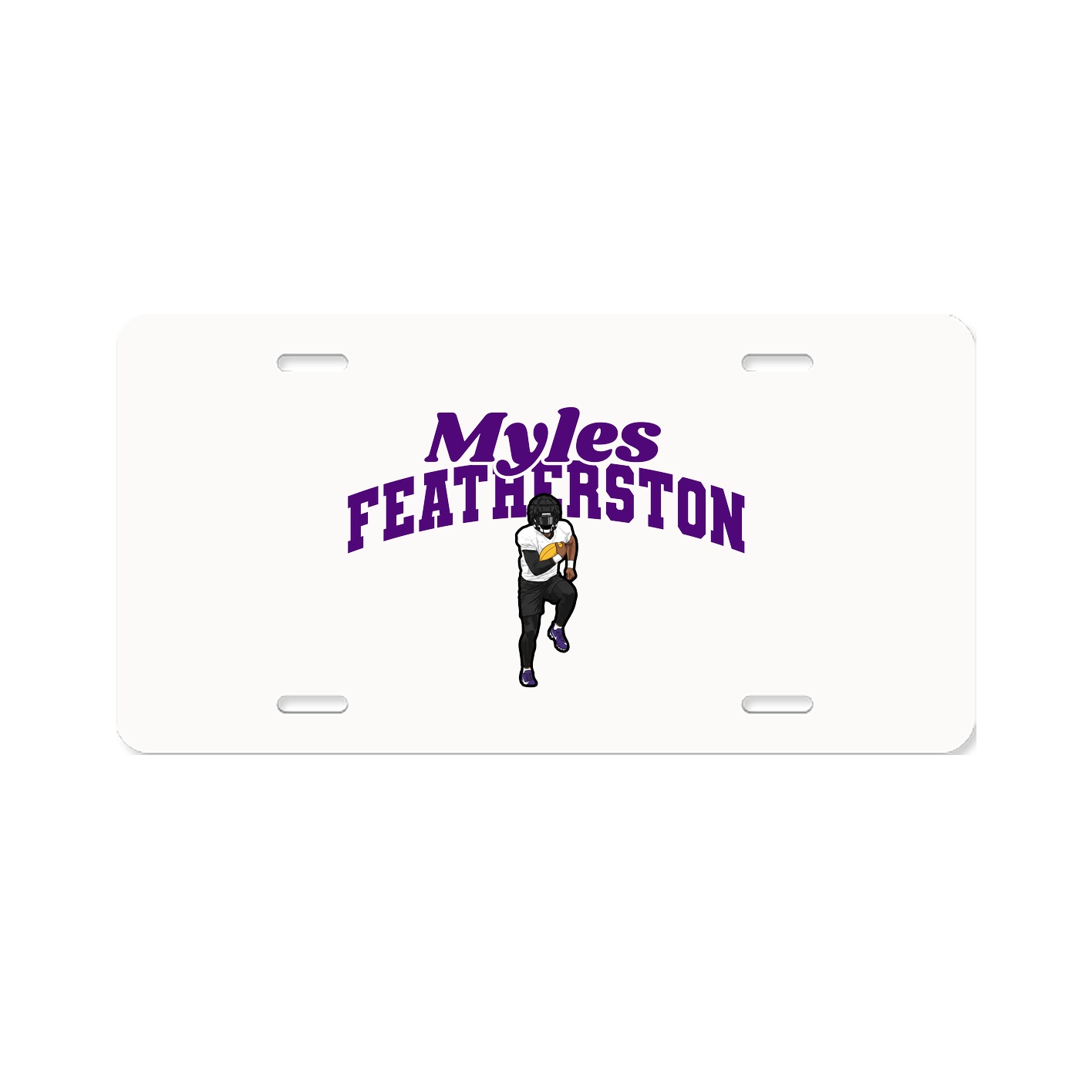 License Plate — Signature Arch in Classic