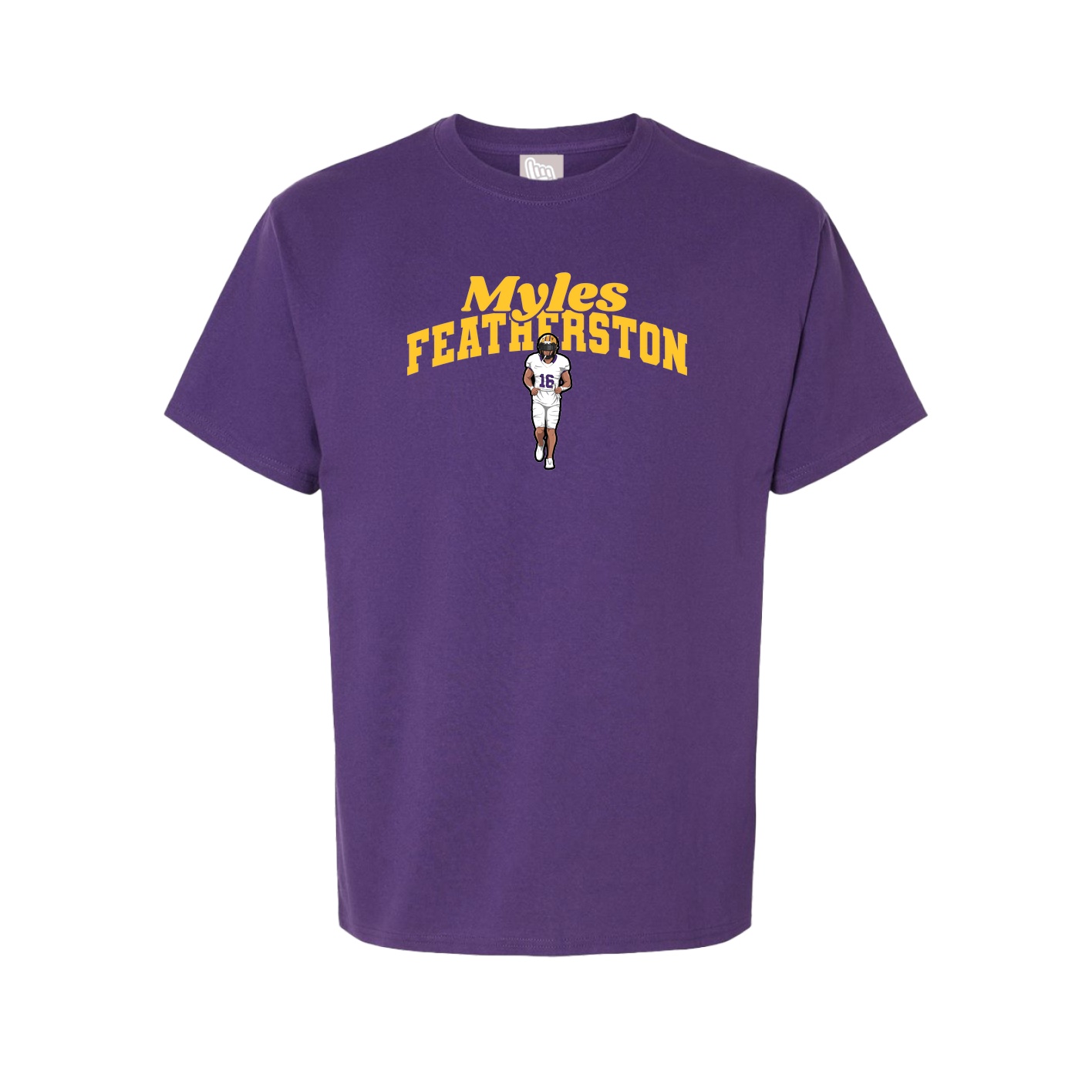 Tee — Signature Arch in Purple