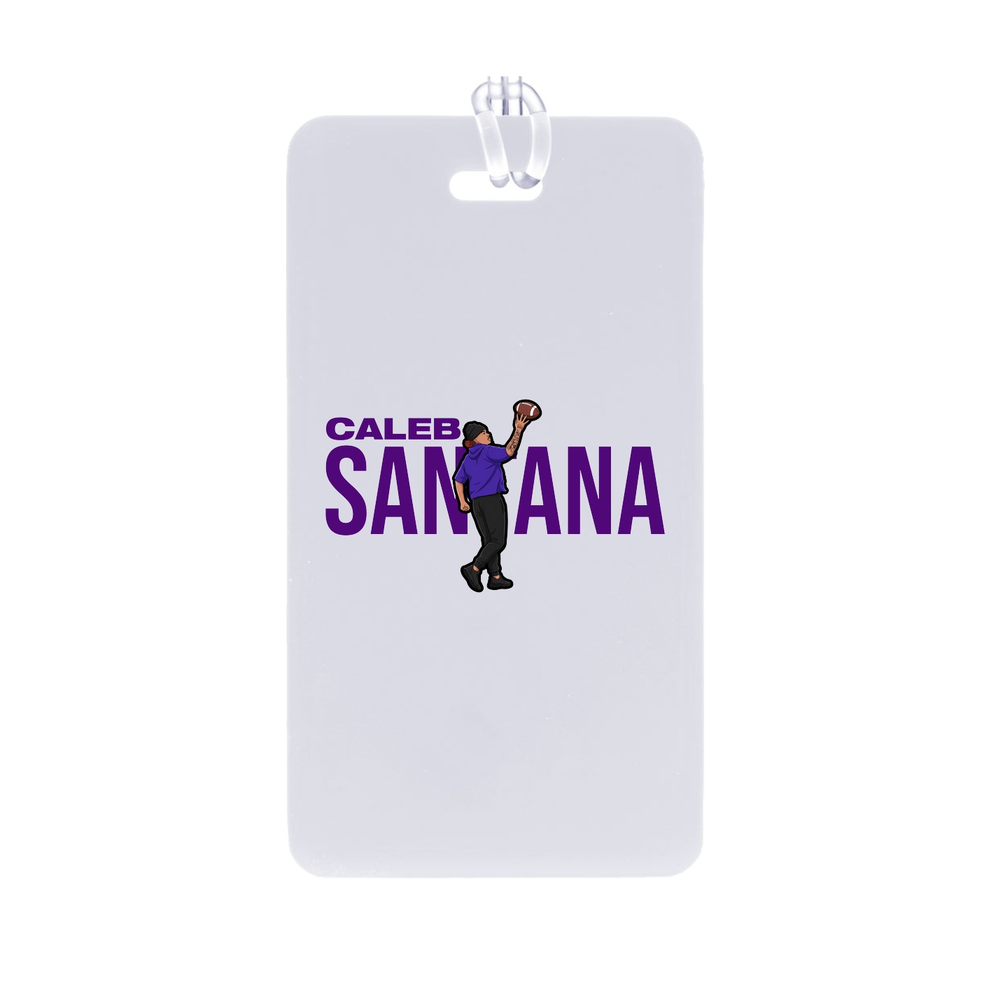 Bag Tag — Player Name in Classic