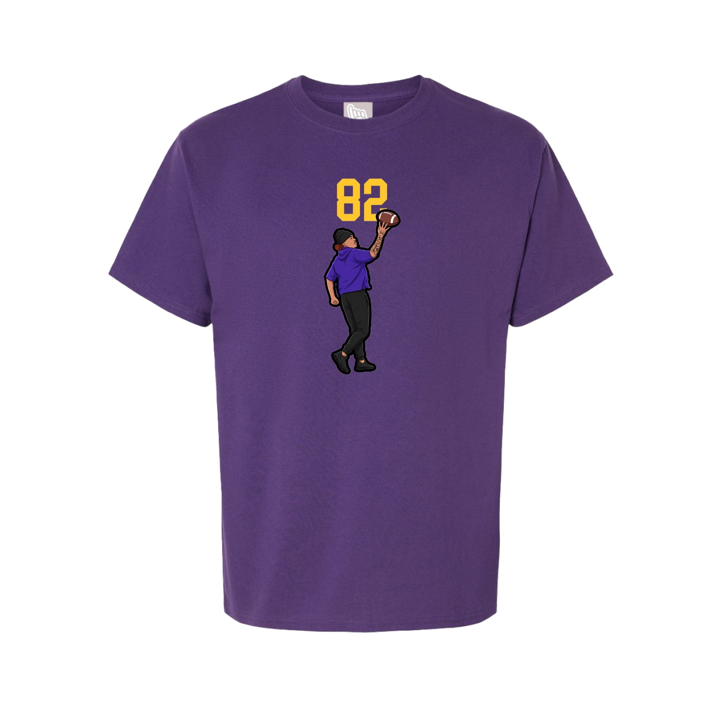 Tee — Number Top in Purple