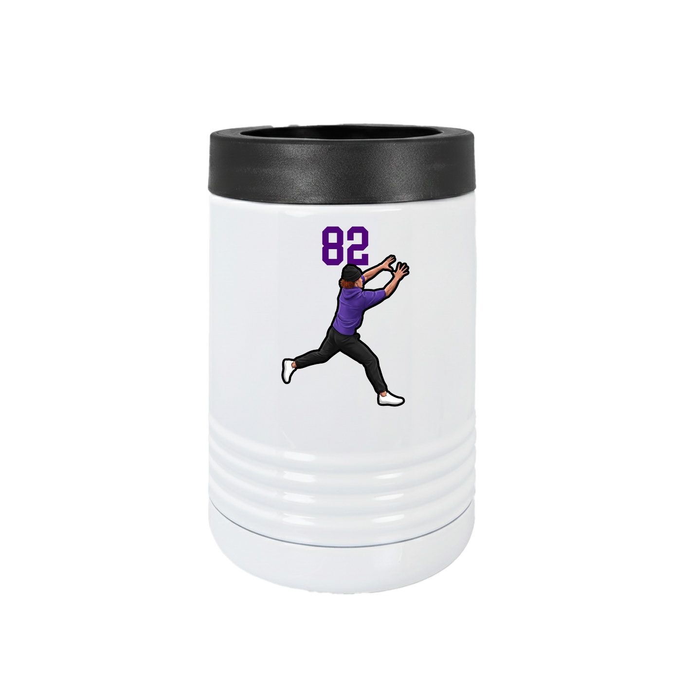 Beverage Holder — Number Top in White