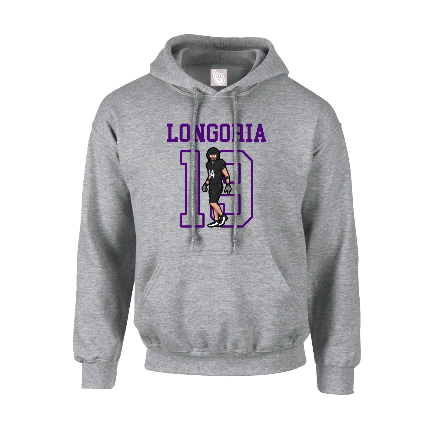 Hoodie — Shirsey in Grey