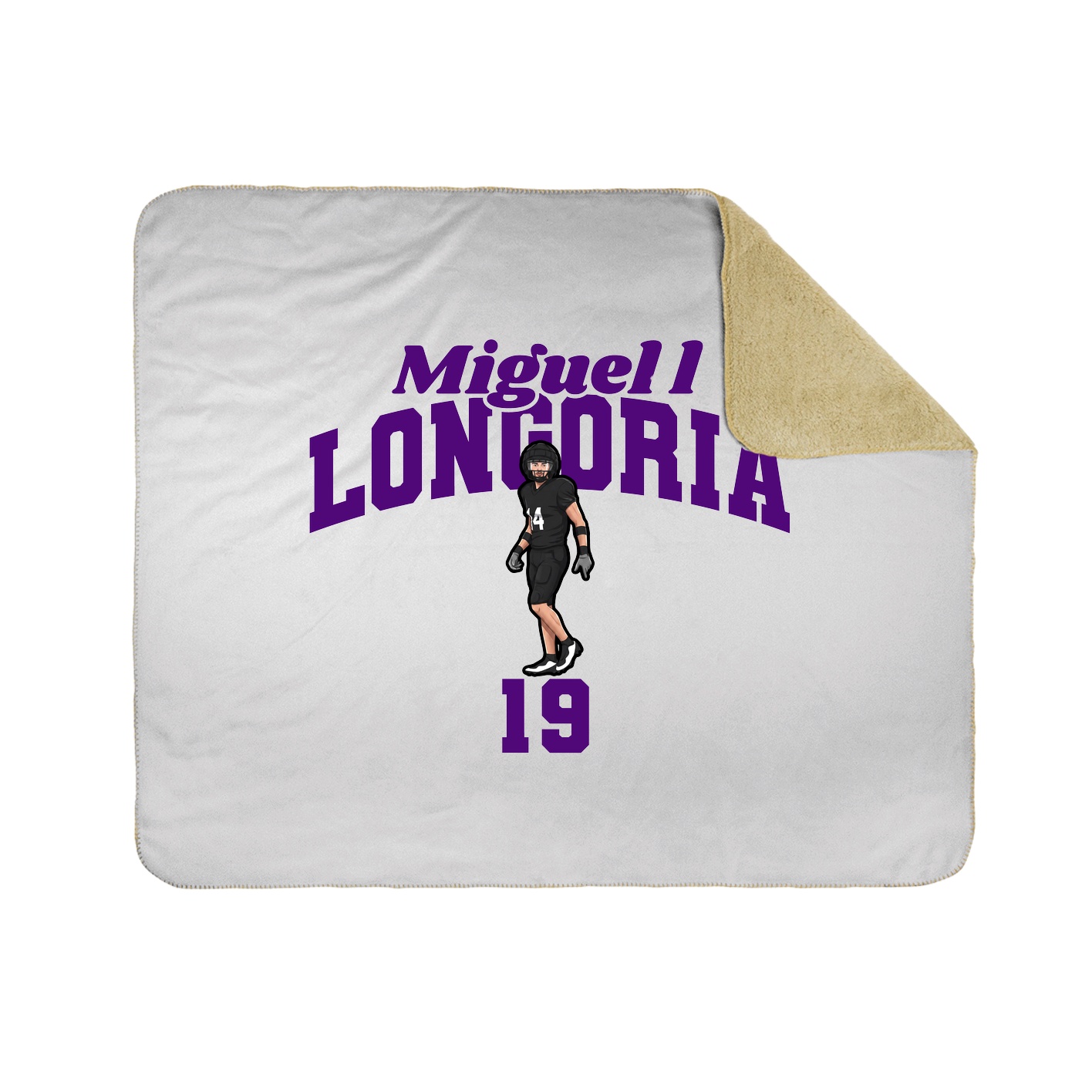 Throw Blanket — Signature Arch in White