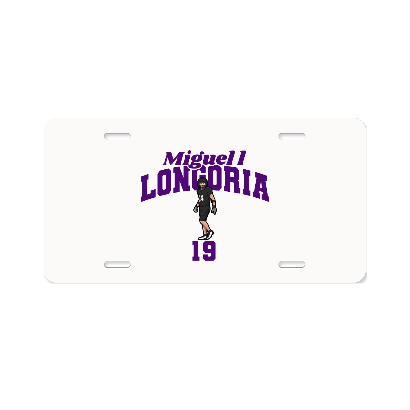 License Plate — Signature Arch in Classic