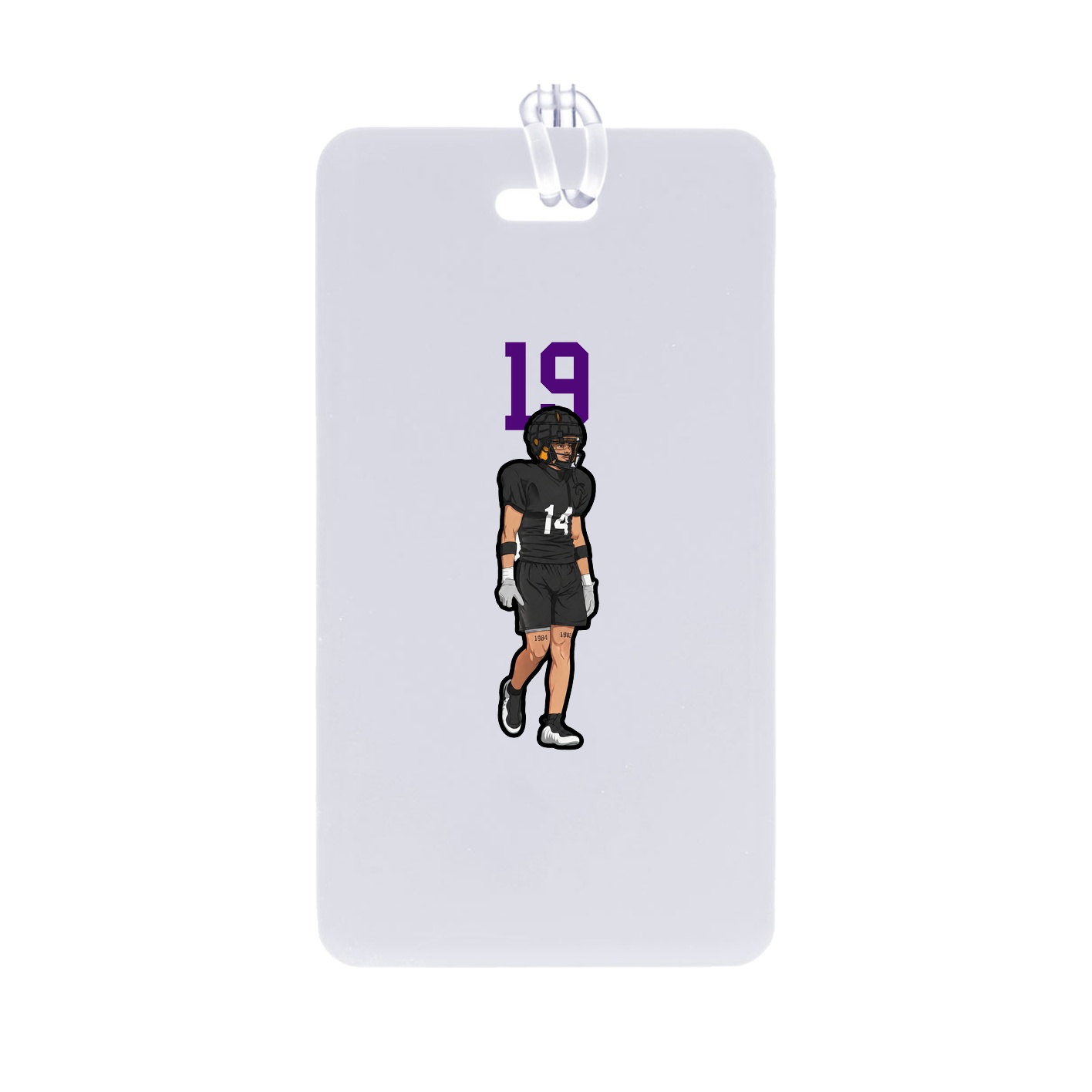 Bag Tag — Number Top in Classic