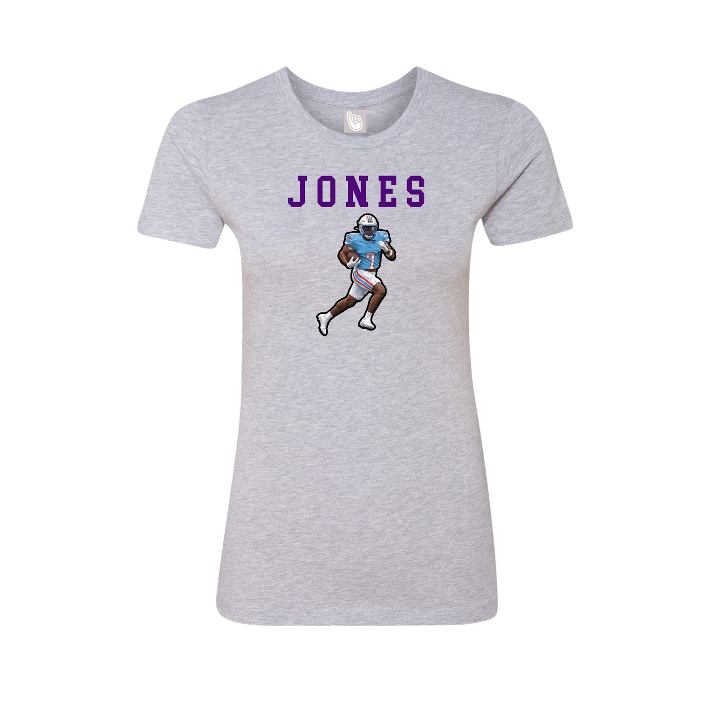 Fitted Women's Tee — Shirsey in Grey