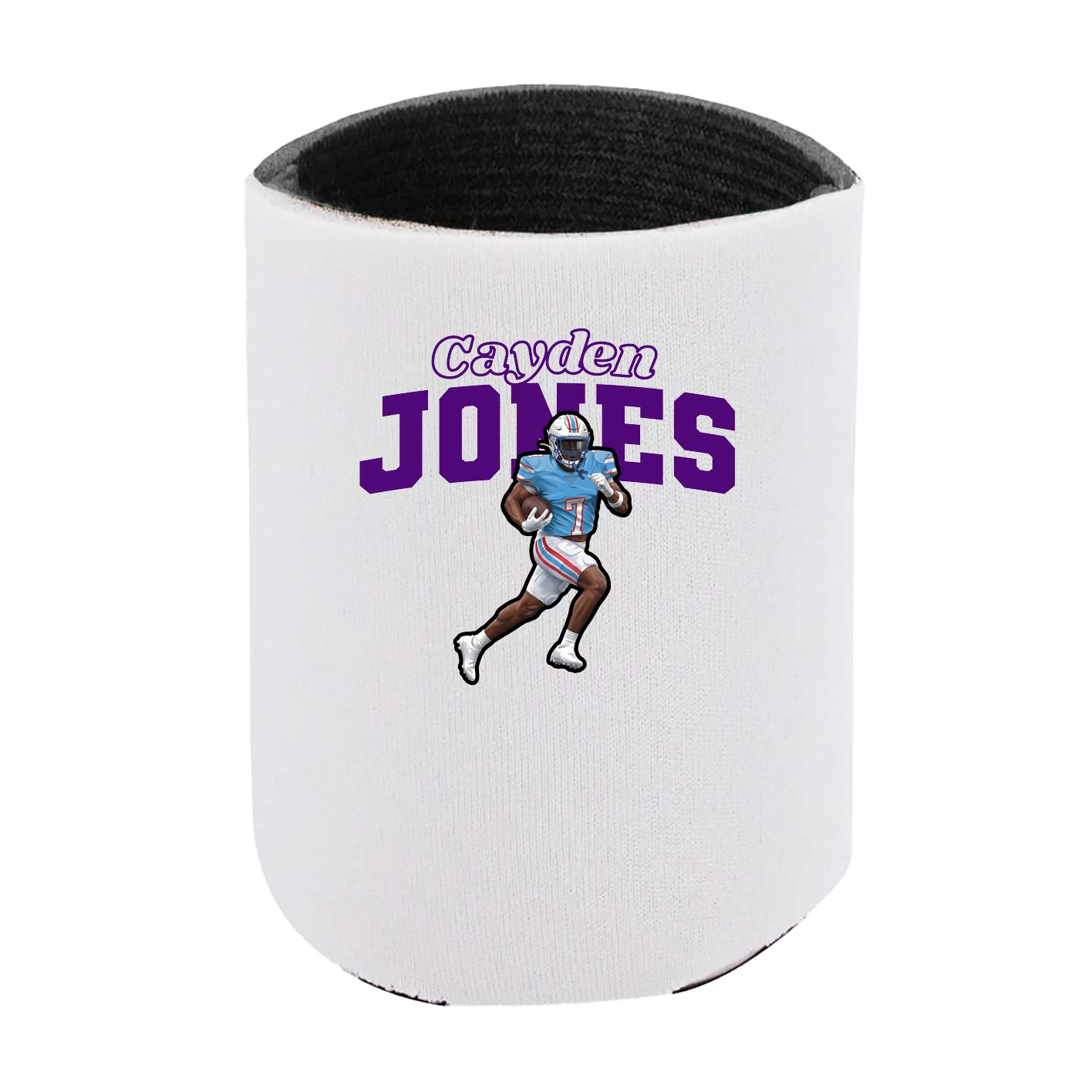 Can Holder — Name Arch in White