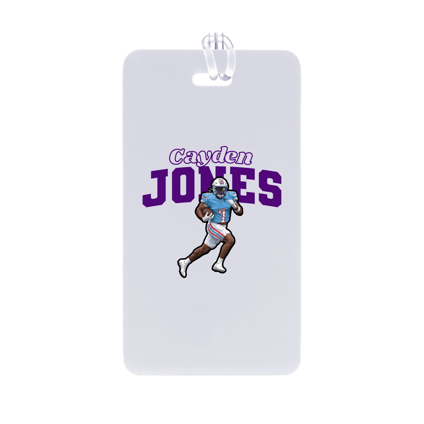 Bag Tag — Name Arch in Classic