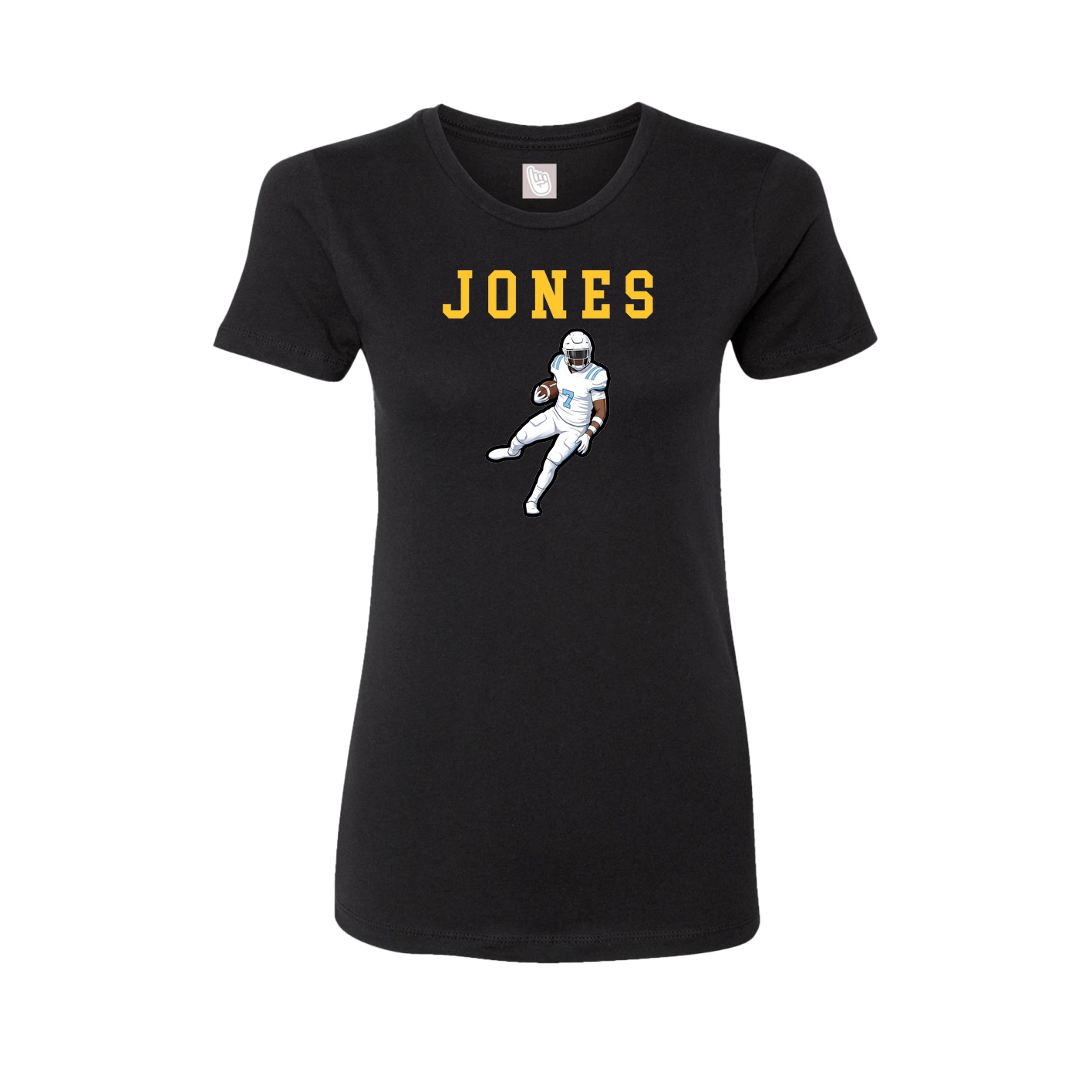 Fitted Women's Tee — Shirsey in Black