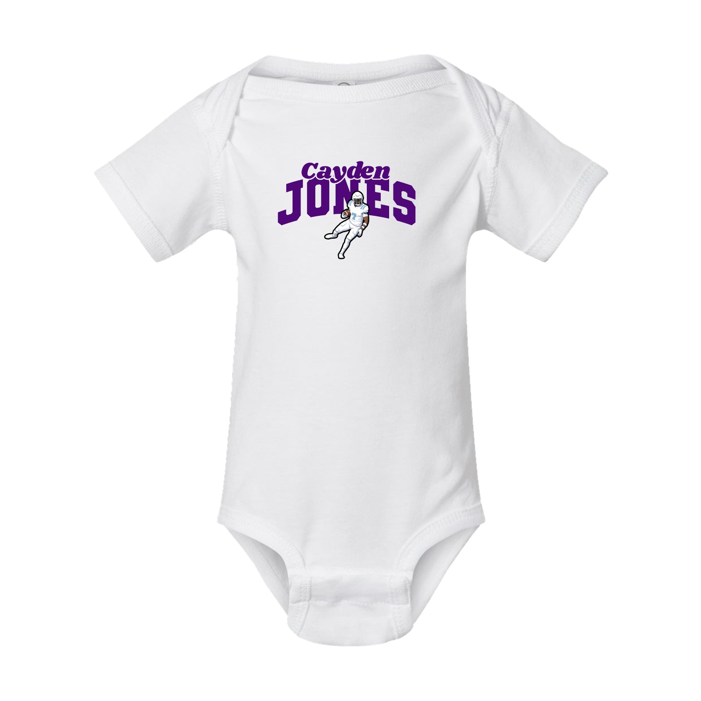 Baby Onesie — Signature Arch in White