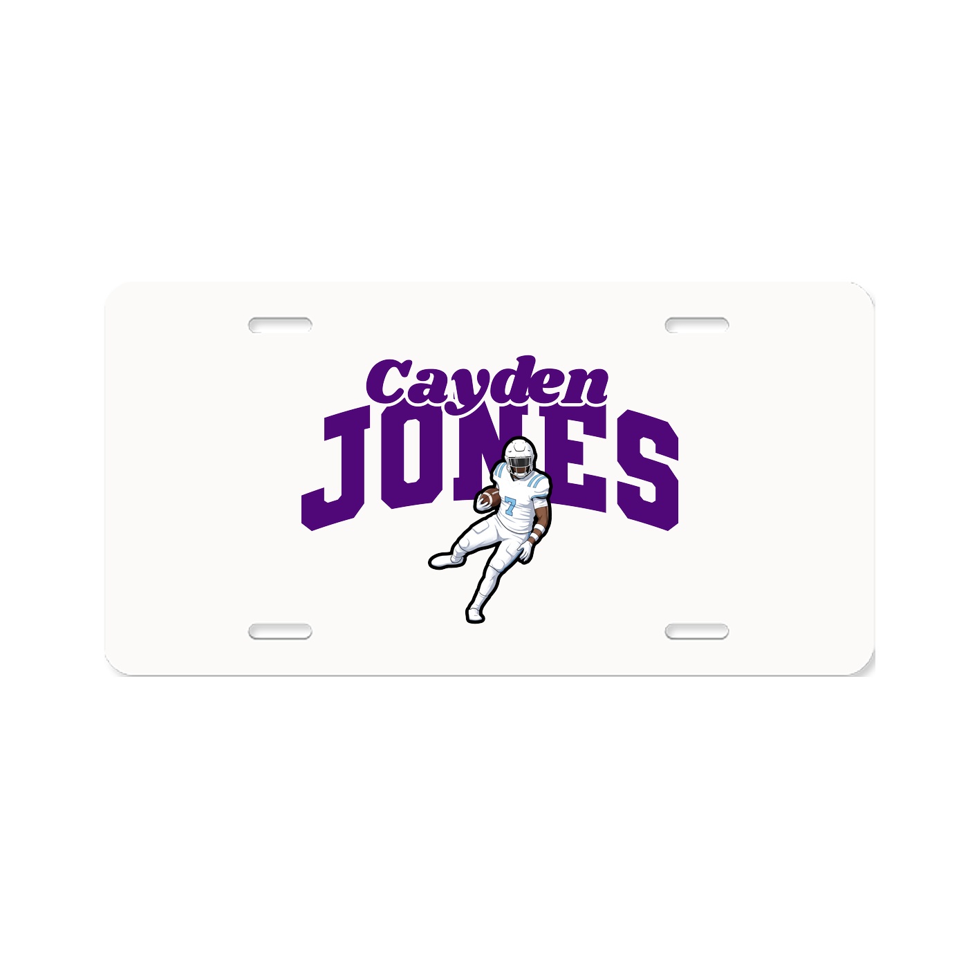License Plate — Signature Arch in Classic