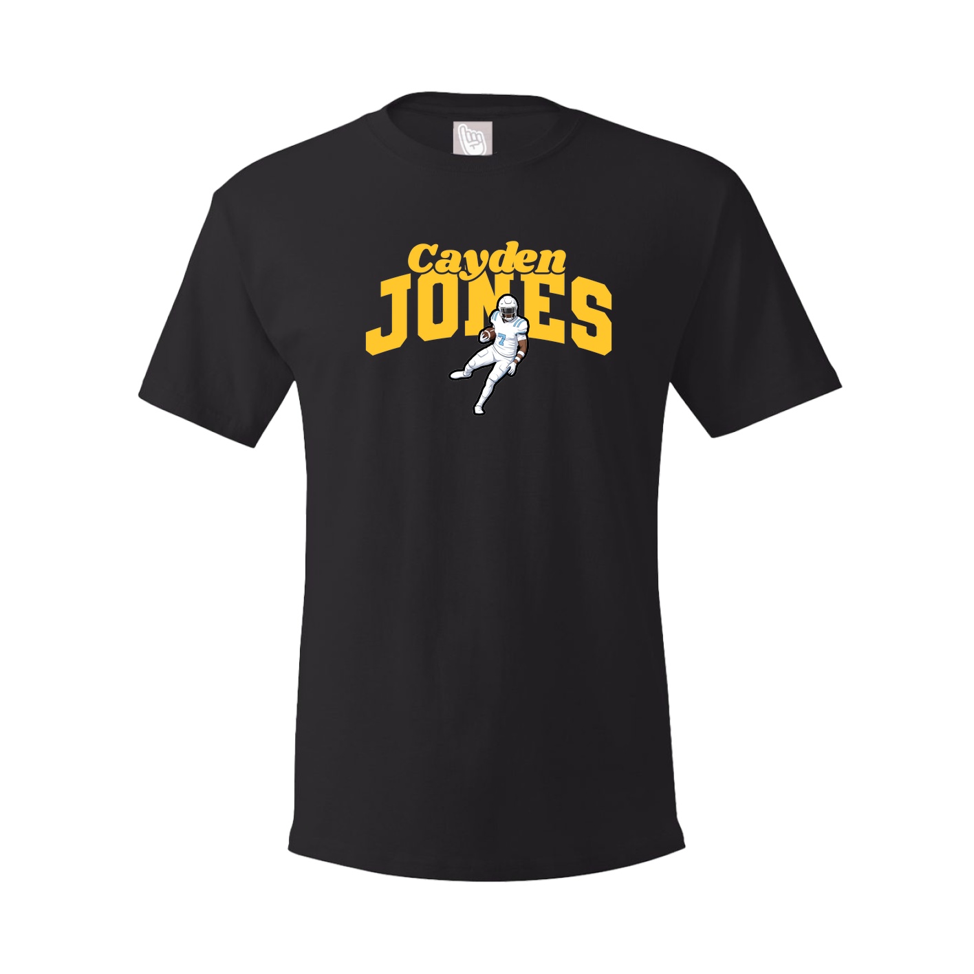 Youth Tee — Signature Arch in Black