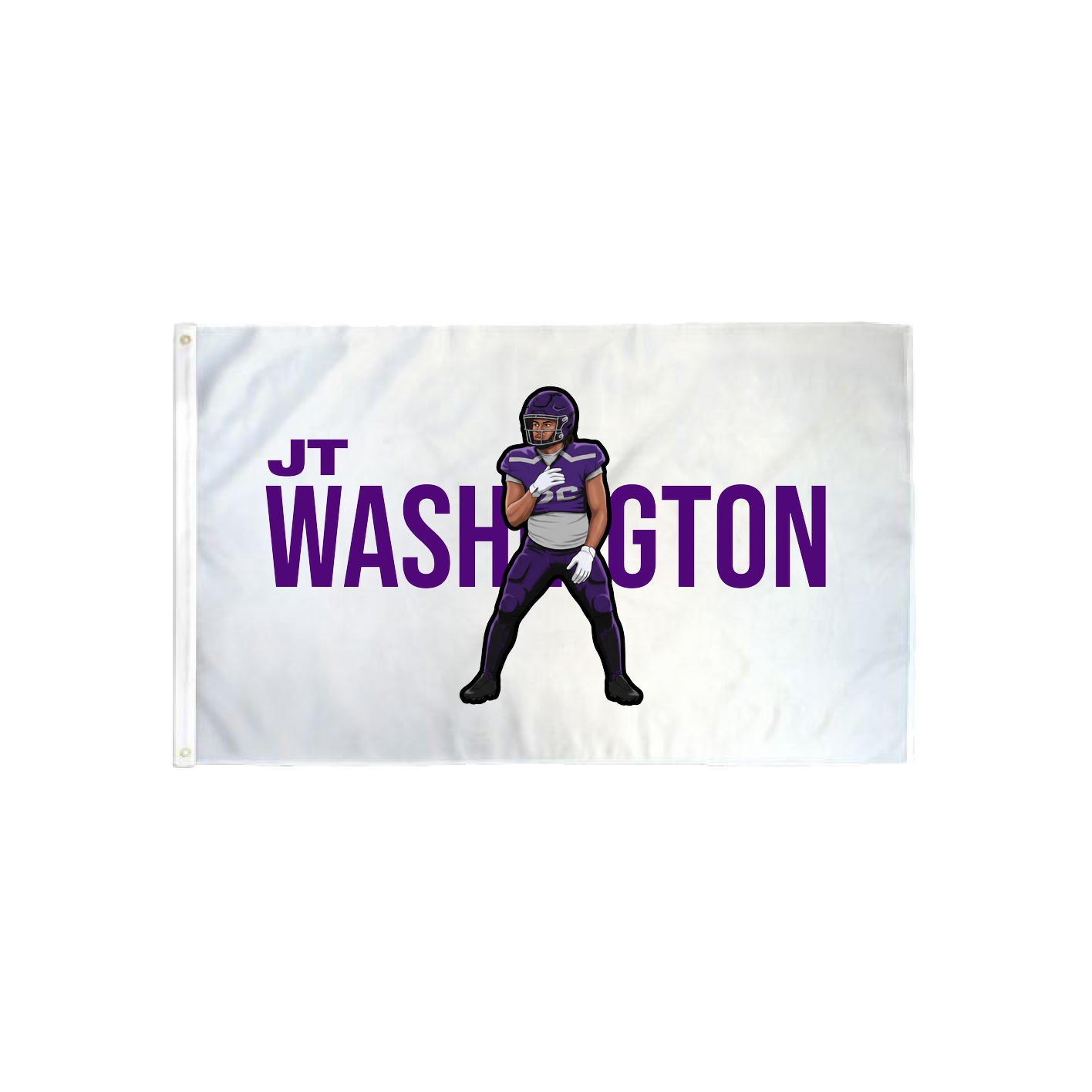 3x5 Flag — Player Name in Classic