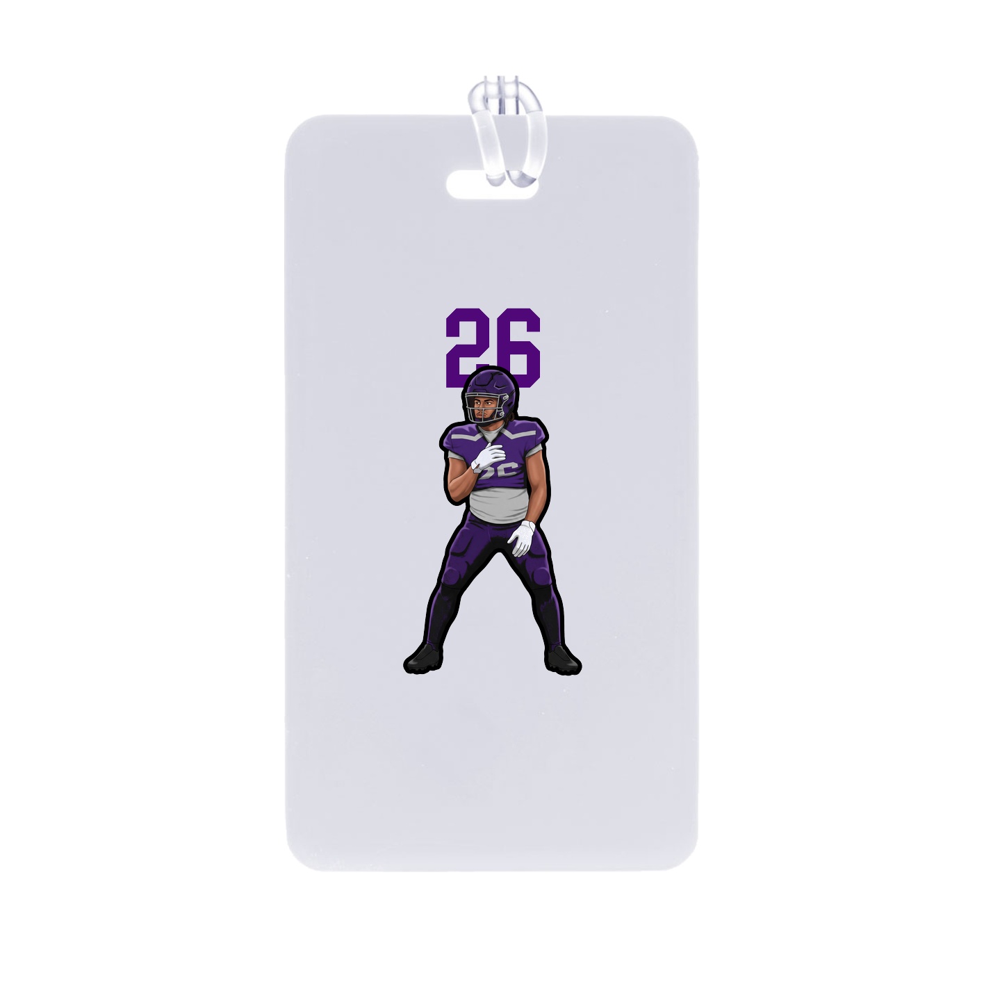 Bag Tag — Number Top in Classic