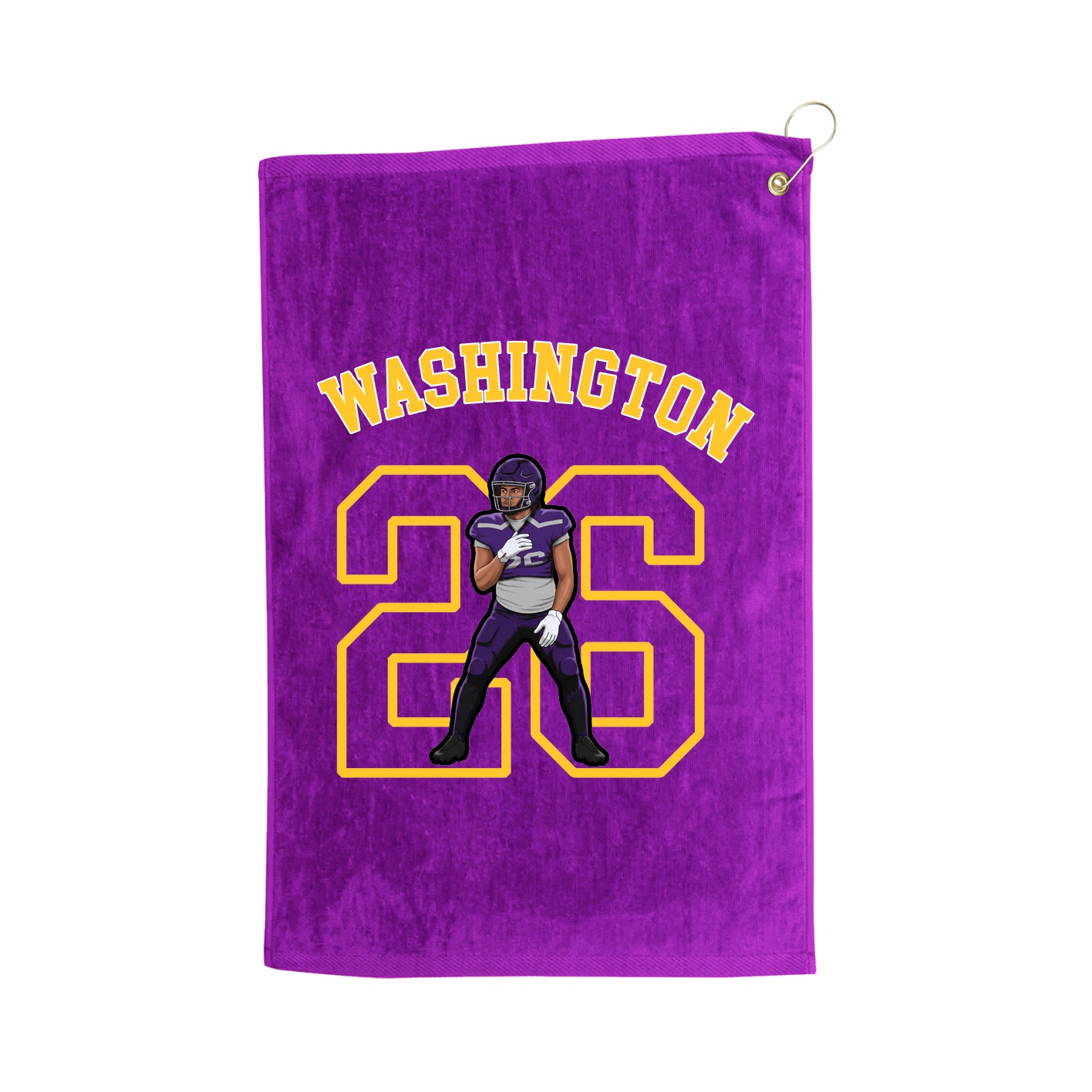 Golf Towel — Shirsey Arch in Purple